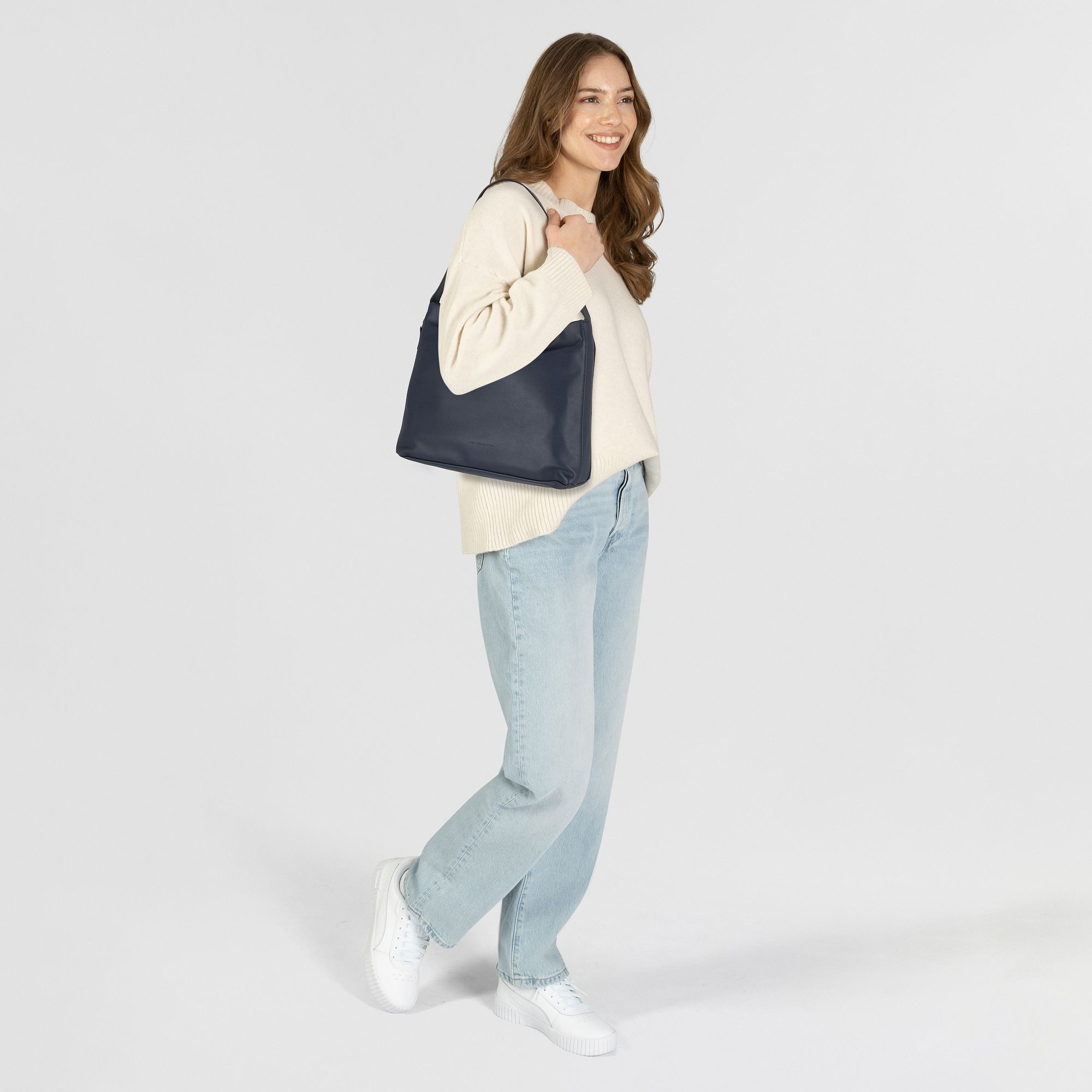TOM TAILOR Schultertasche Yuma, Polyurethan