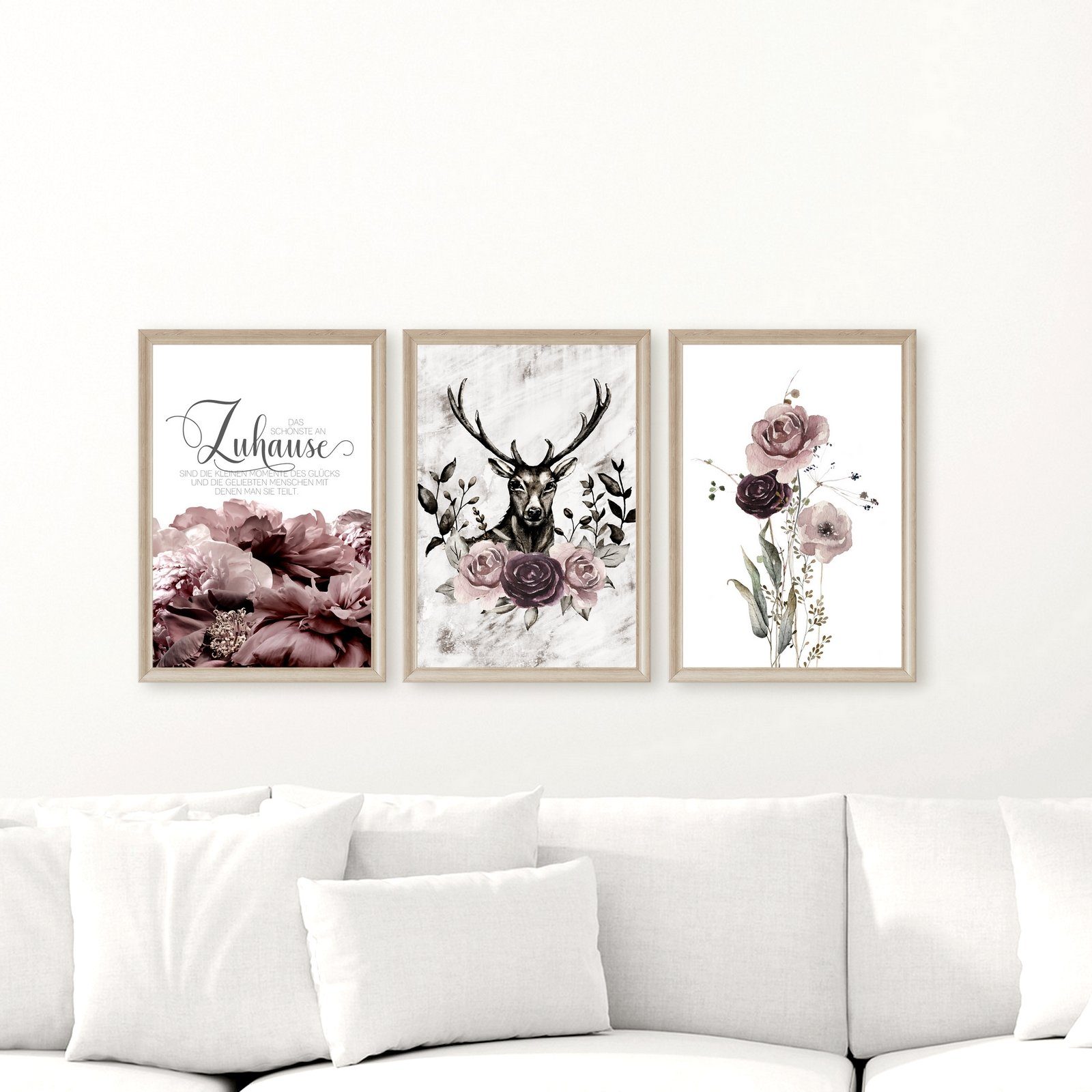 homestyle-accessoires Poster Bilderset Bilder SCHÖNSTE AN günstig online kaufen