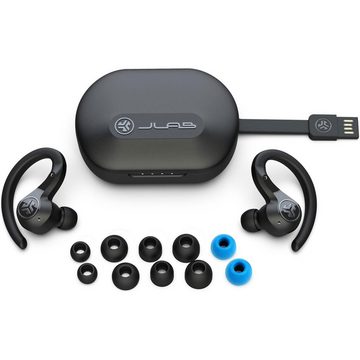 Jlab Epic Air Sport ANC In-Ear-Kopfhörer (True Wireless, TWS, Earbuds mit Ohrbügel, USB-Ladegehäuse)