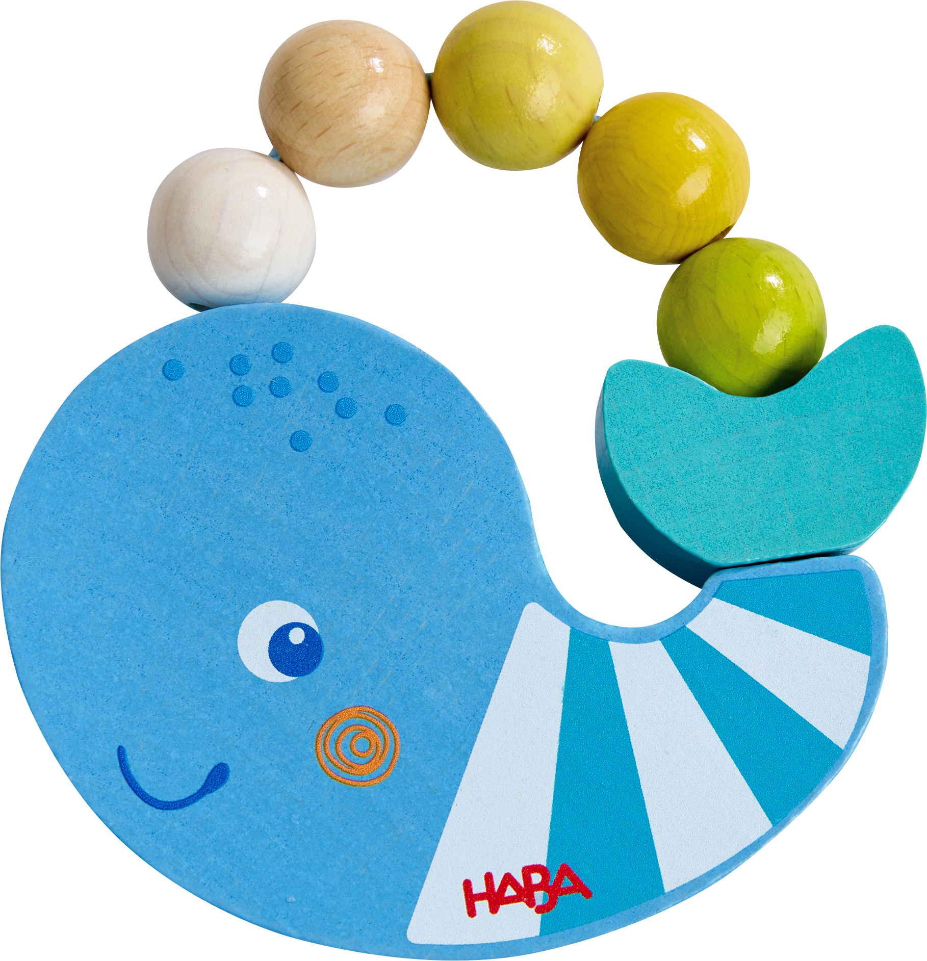 Haba Rassel Babywelt Rasselgreifling Wal 2013799001