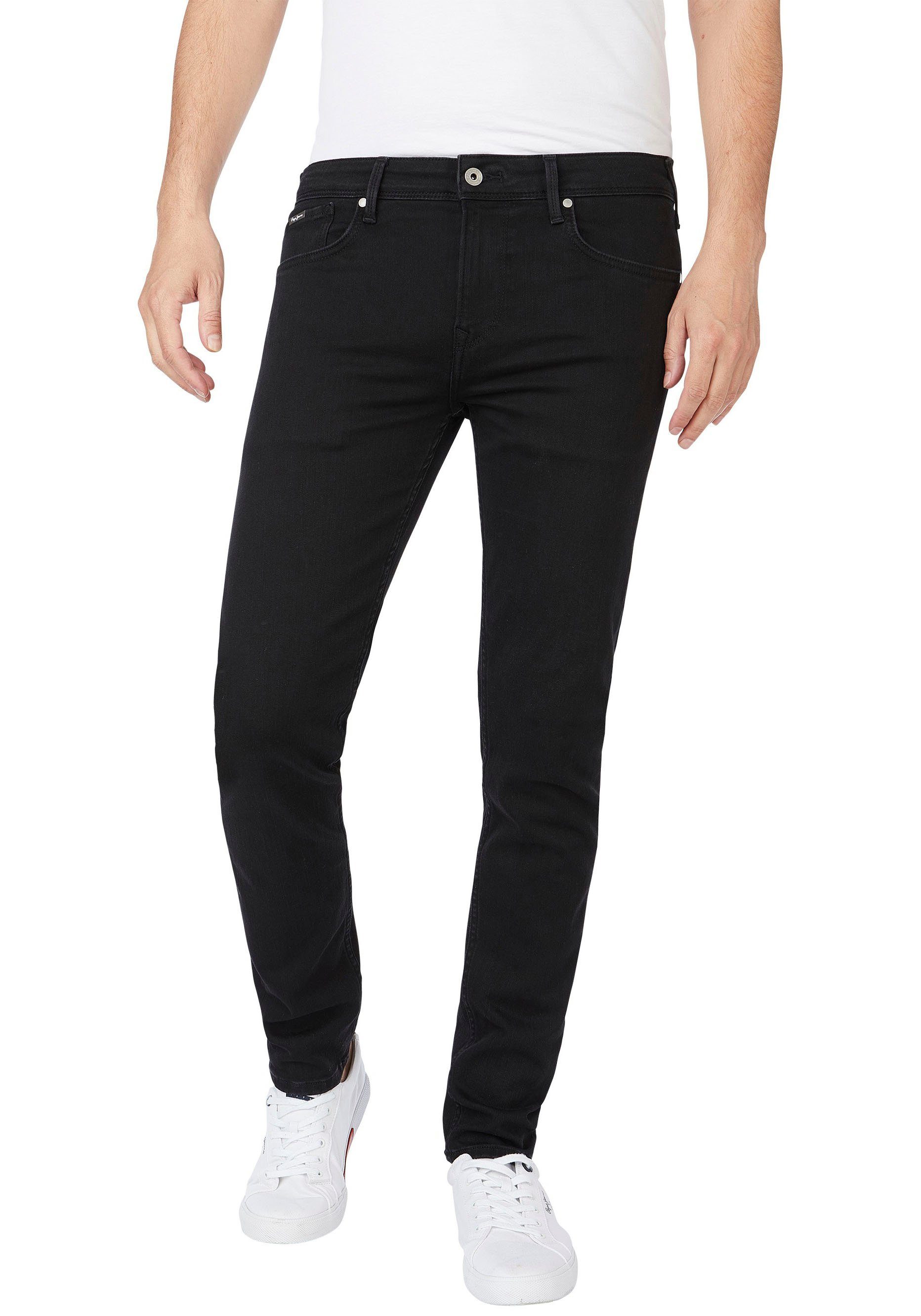 Pepe Jeans Skinny-fit-Jeans Finsbury mit niedrigerer Leibhöhe günstig online kaufen