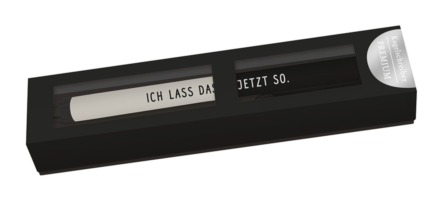Grafik Werkstatt Drehkugelschreiber Grafik-Werkstatt Kugelschreiber Drehmechanik, schwarze Mine, (1-tlg), Drehmechanik