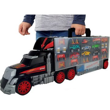 Dickie Toys Spielzeug-Auto »Großer Truck Tragekoffer inkl. 8 Die-Cast«