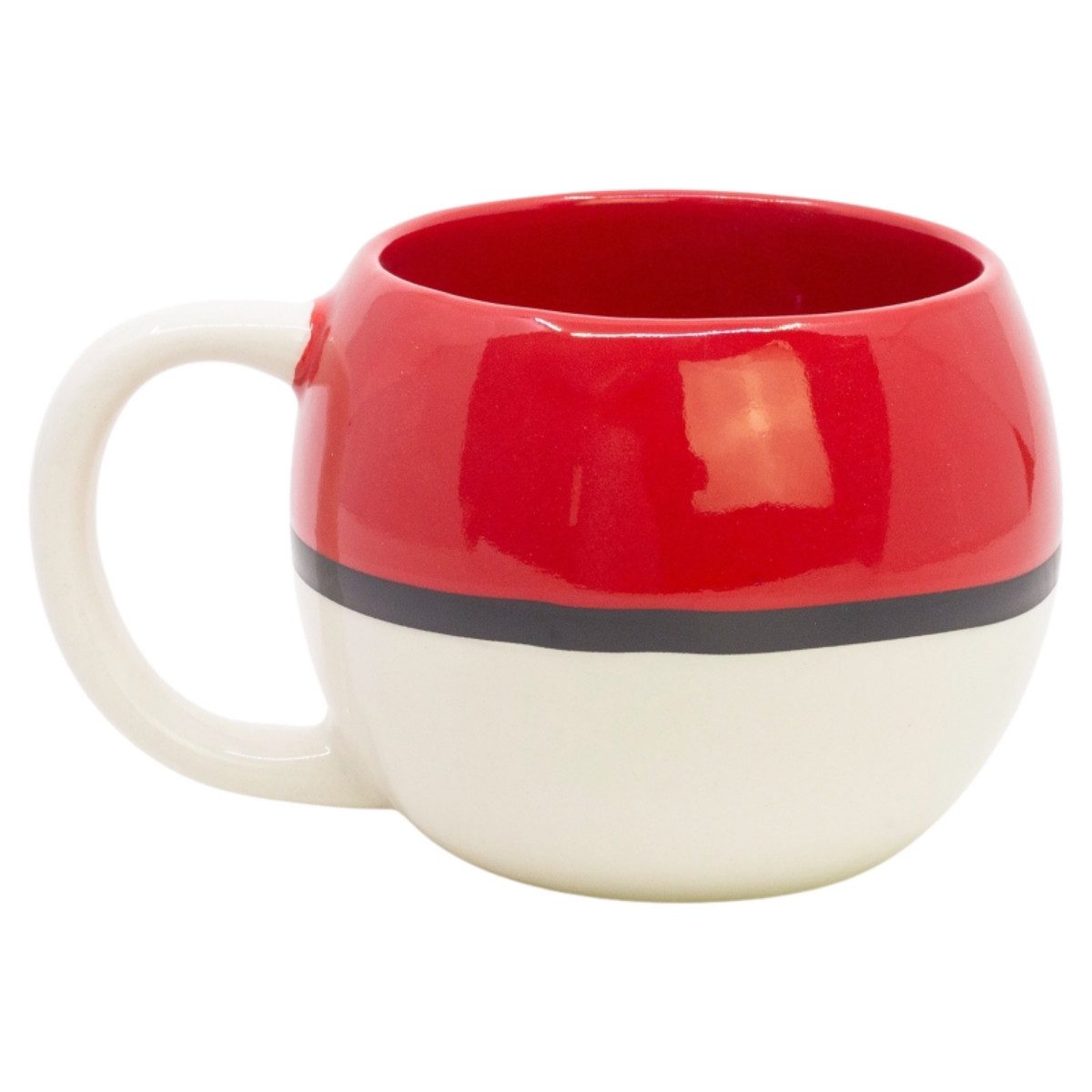 POKÉMON Tasse Pokeball 490 ml Keramikbecher in Geschenkbox mit Charakterdesign, 1-tlg.
