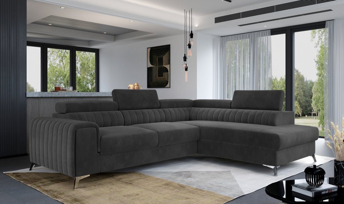 Luxusbetten24 Schlafsofa Designer Sofa Tirenni, mit günstig online kaufen