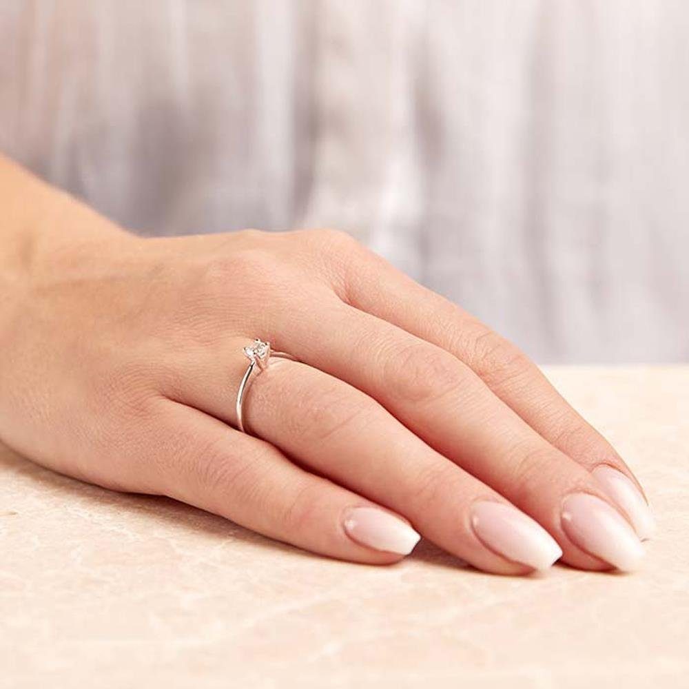 JEWLIX Verlobungsring Hochwertiger JEWLIX Verlobungsring aus 925 Silber mit günstig online kaufen