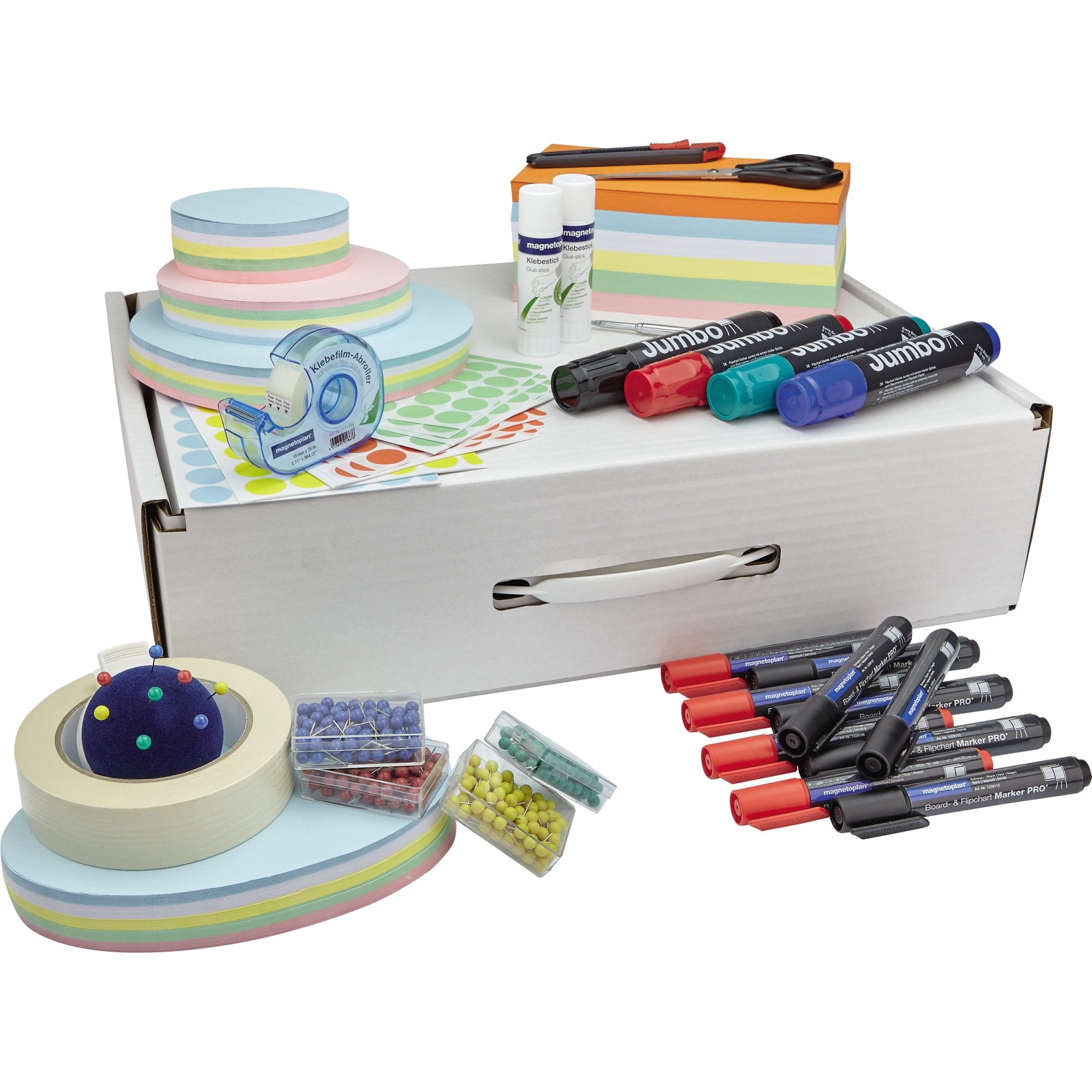 magnetoplan® Moderationskoffer Trainerbasisset 11000