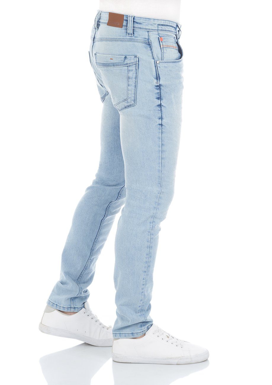 Slim-fit-Jeans Herren Jeanshose RIVCaspar Slim Fit