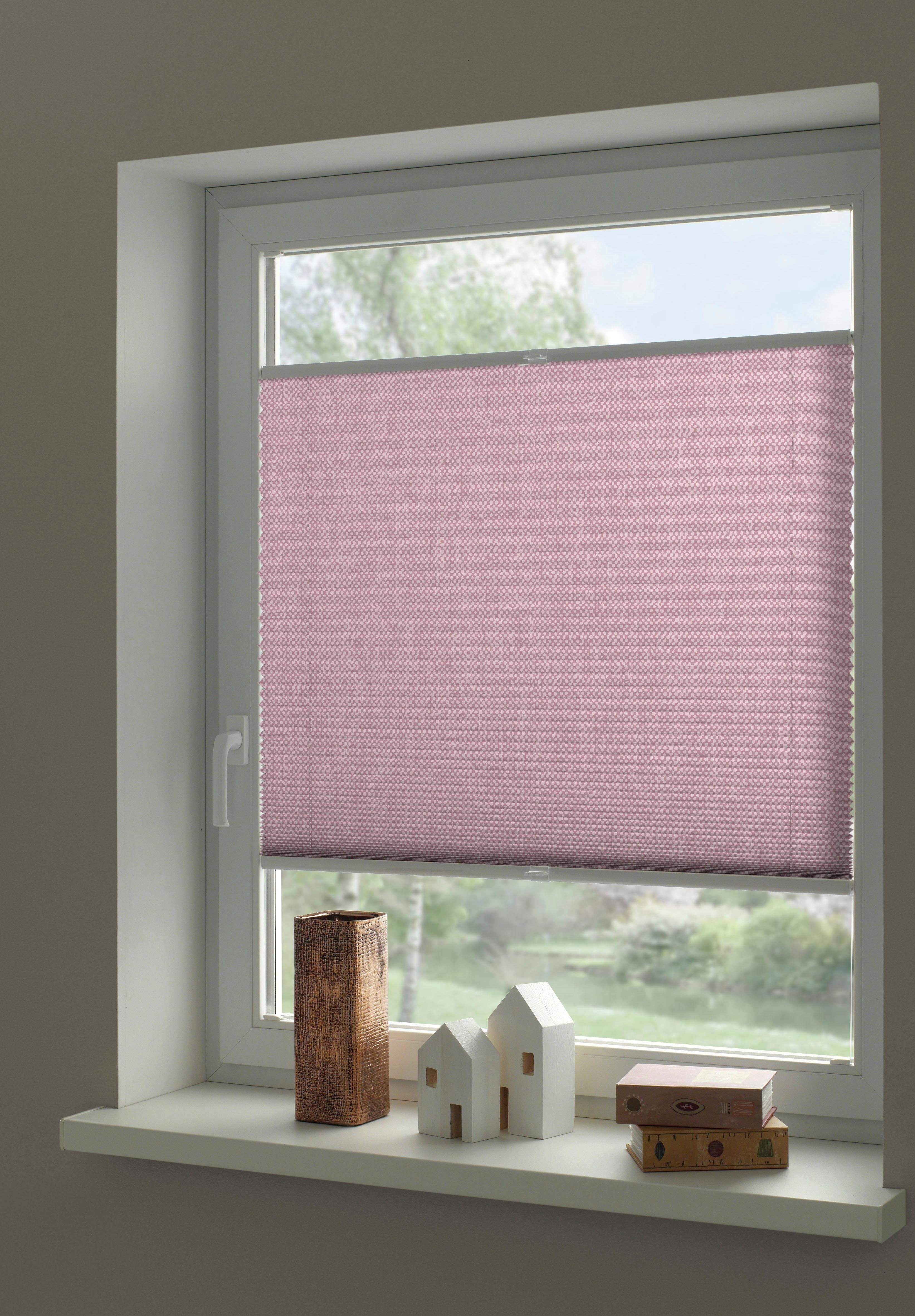 WOHNIDEE-Kollektion Plissee "mit 2 Bedienschienen" Lichtschutz mit Bohren v günstig online kaufen