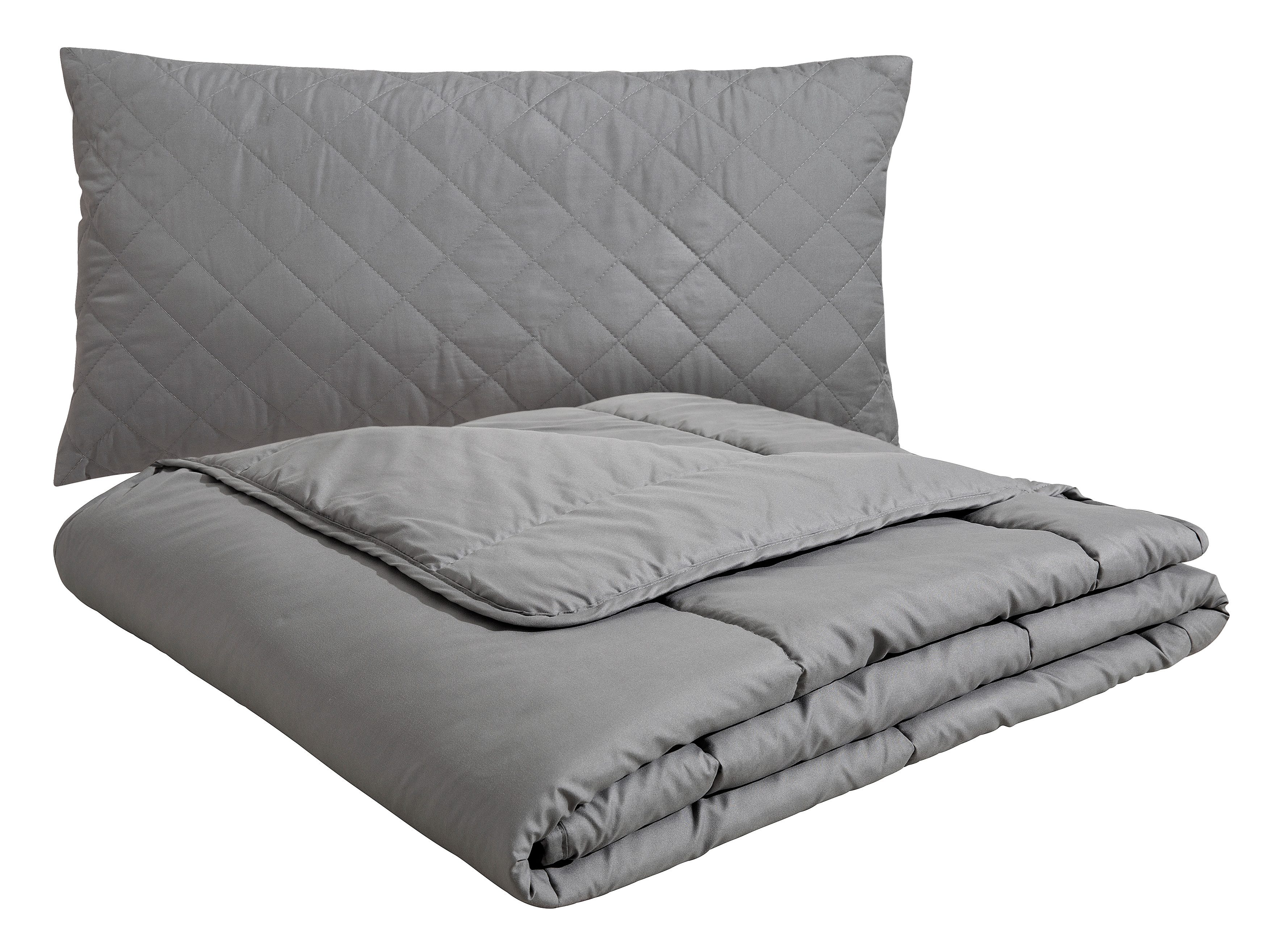 OTTO home Microfaserbettdecke + Microfaserkissen Clarra Spar Set, Decke + K günstig online kaufen