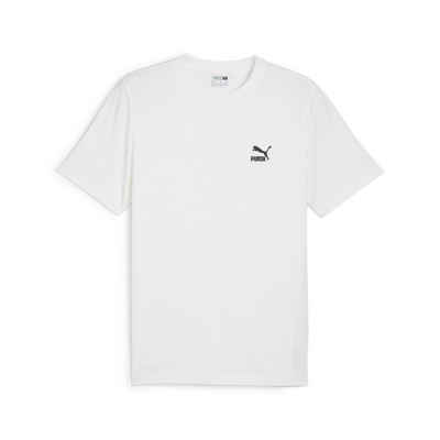 PUMA T-Shirt CLASSICS T-Shirt mit kleinem Logo Herren