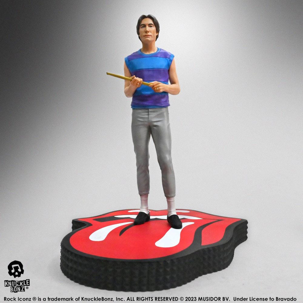 Knucklebonz Merchandise-Figur The Rolling Stones Rock Iconz Statue Charlie Watts (Tattoo You Tour 19