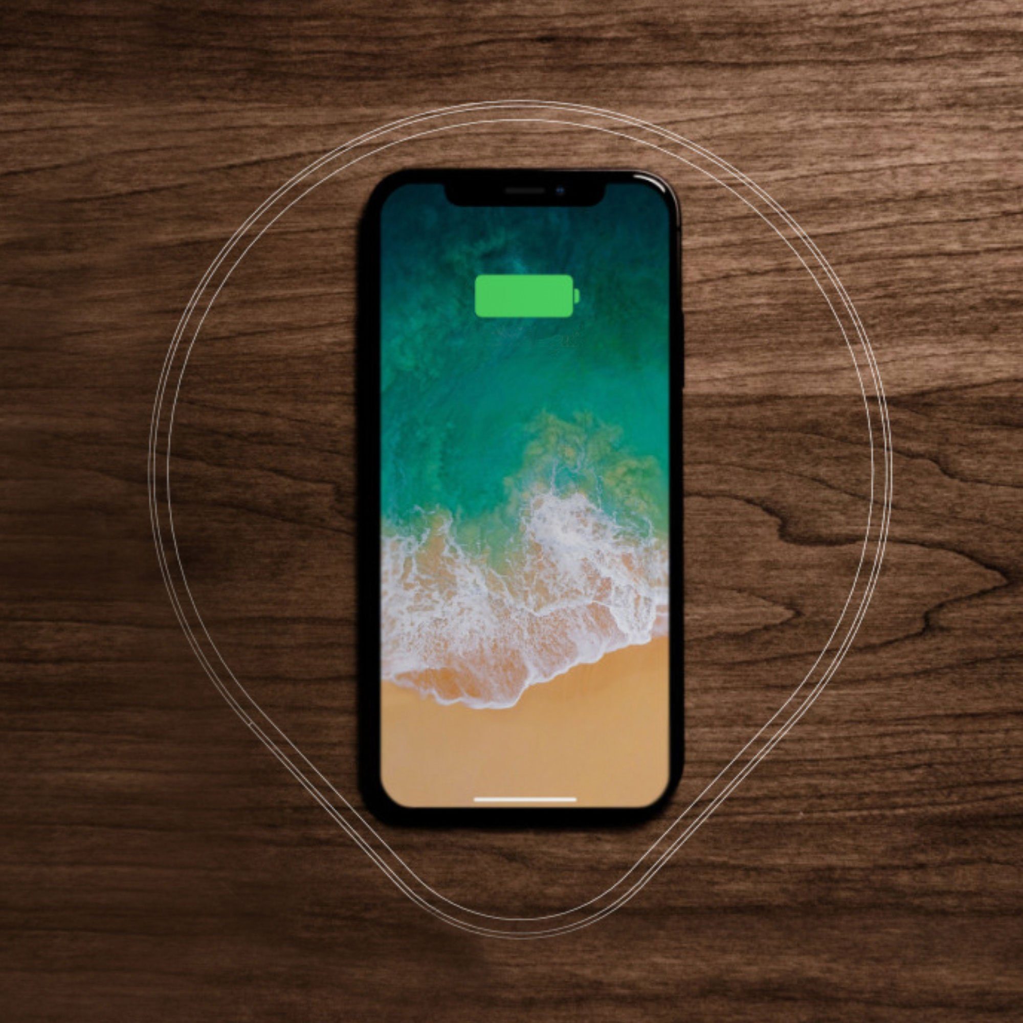 kalb Material für Möbel »kalb QI Unterbau Ladegerät Fast Charge