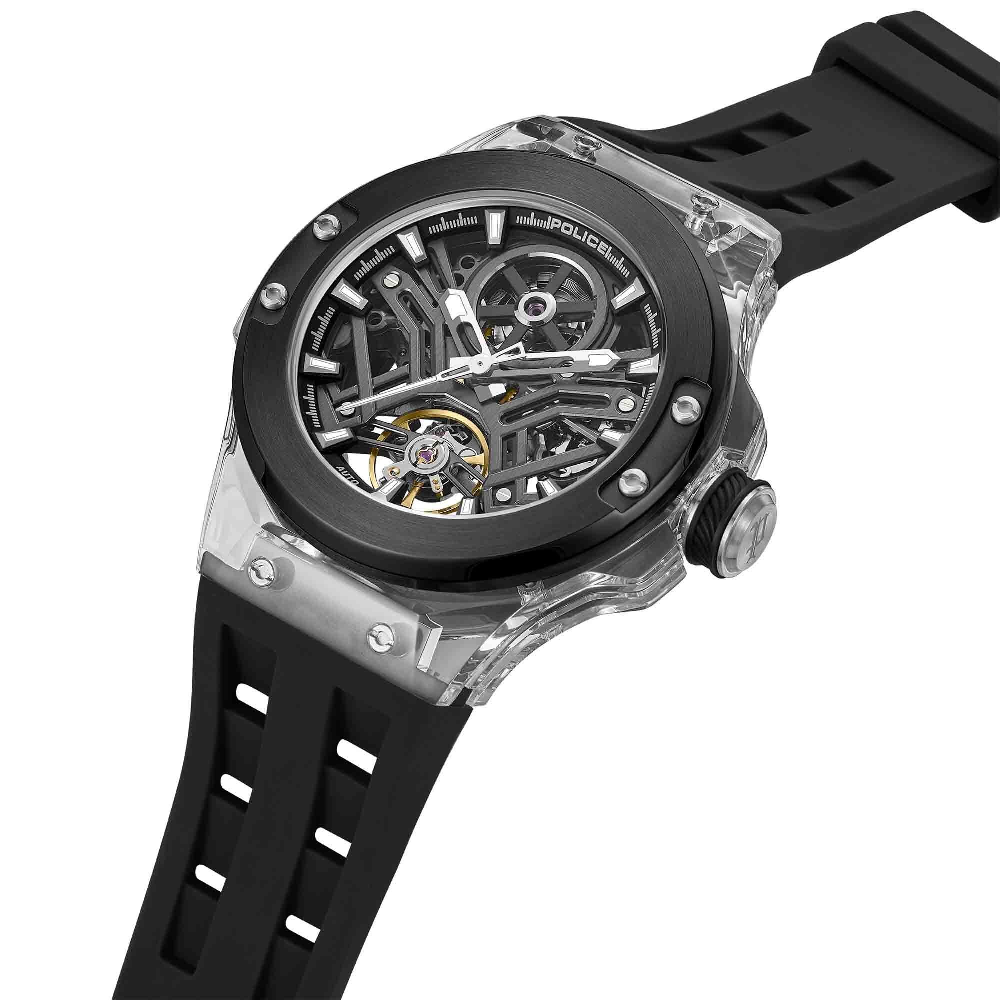 Police Automatikuhr Automatikuhr Herrenuhr 43 mm Automatik Herren