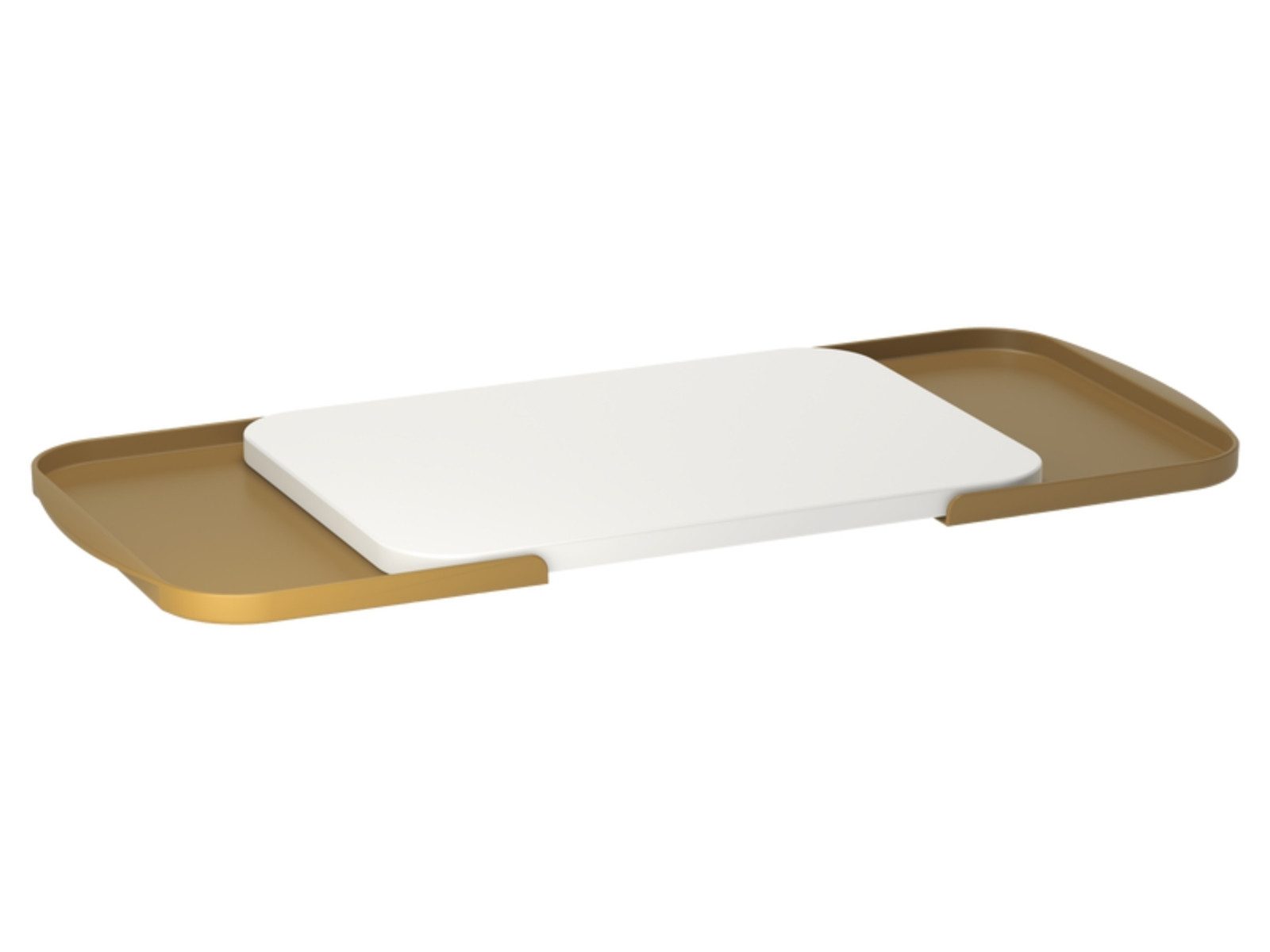ROSTI Schneidebrett Separa Schneidebrett mit Schalen curry 39cm, Polyethylen, (Schneidebretter)