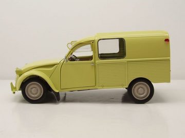 Norev Modellauto Citroen 2CV Fourgonnette Ente AK350 1966 gelb Modellauto 1:18 Norev, Maßstab 1:18