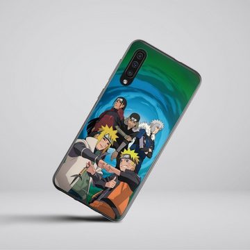 DeinDesign Handyhülle Hokage Naruto Shippuden Offizielles Lizenzprodukt 4 Hokagen Group, Samsung Galaxy A50 Silikon Hülle Bumper Case Handy Schutzhülle