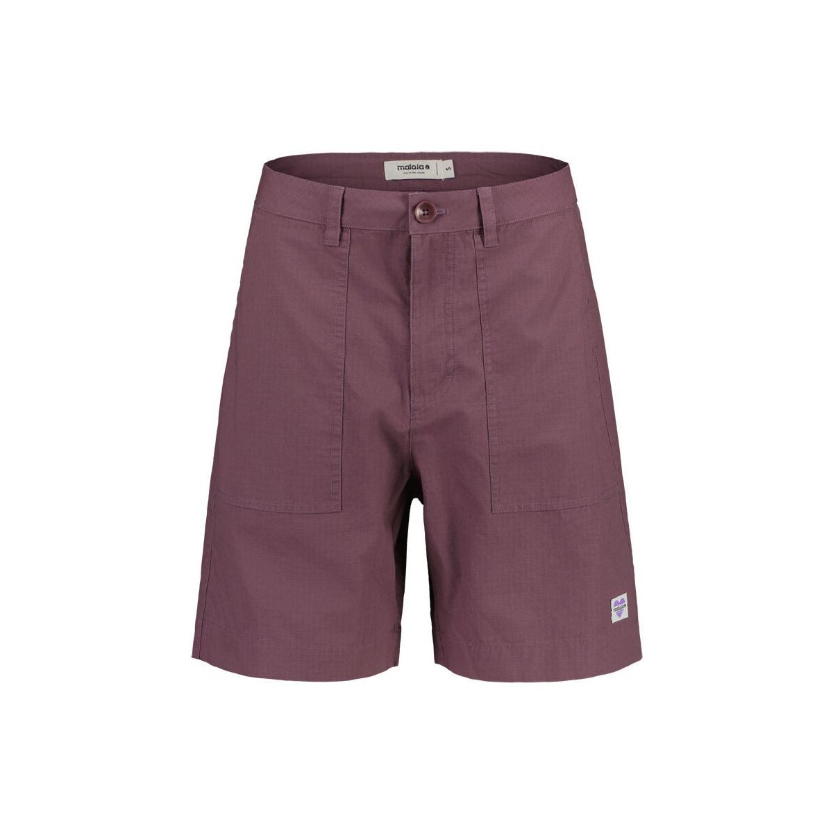 Maloja Funktionsshorts RubihornM. Damen Shorts aus Bio-Baumwolle im Relaxed Fit. Knielang mit großen