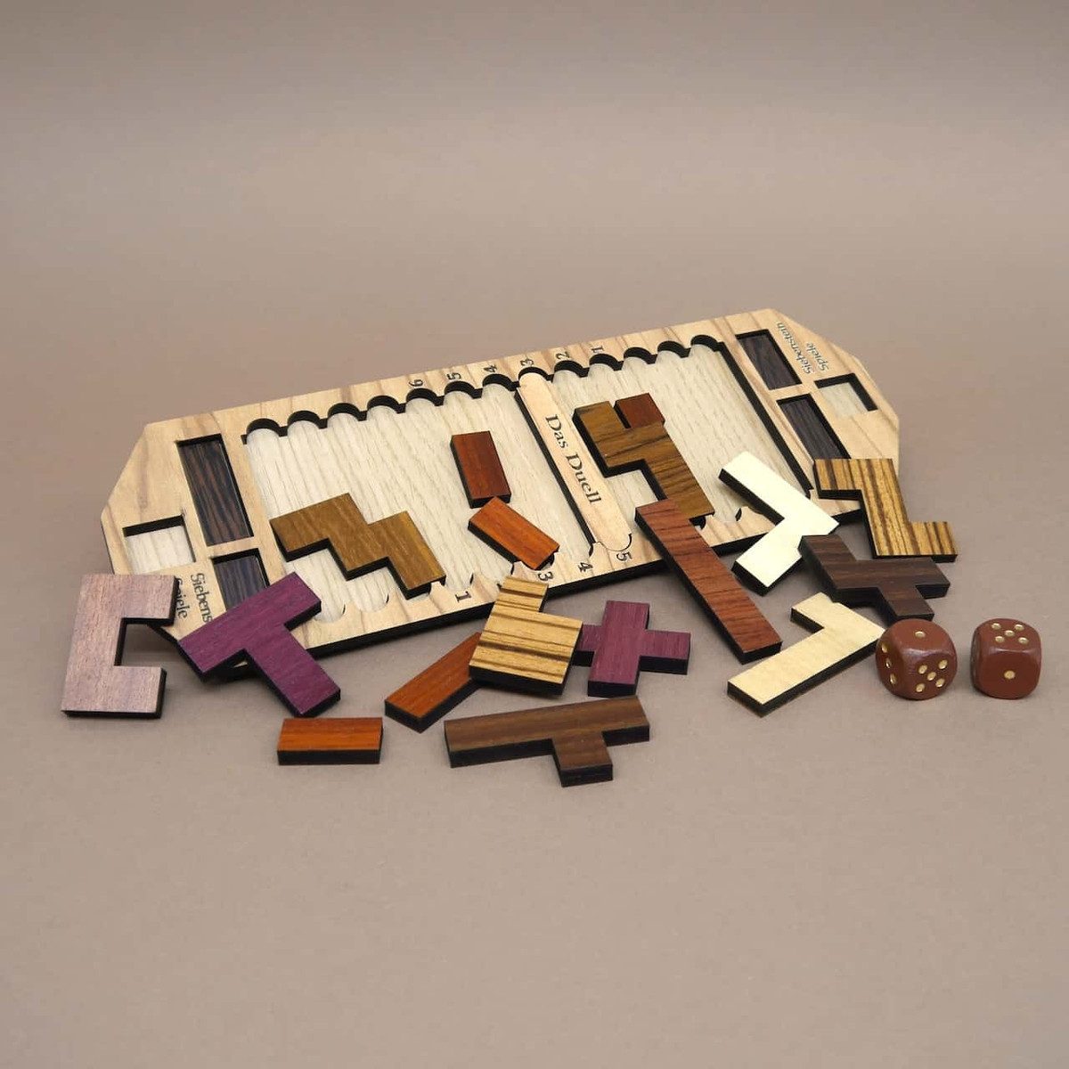 ROMBOL Denkspiele Spiel DAS DUELL - Denkspiel für 2 Personen, Denkspiel, Knobelspiel