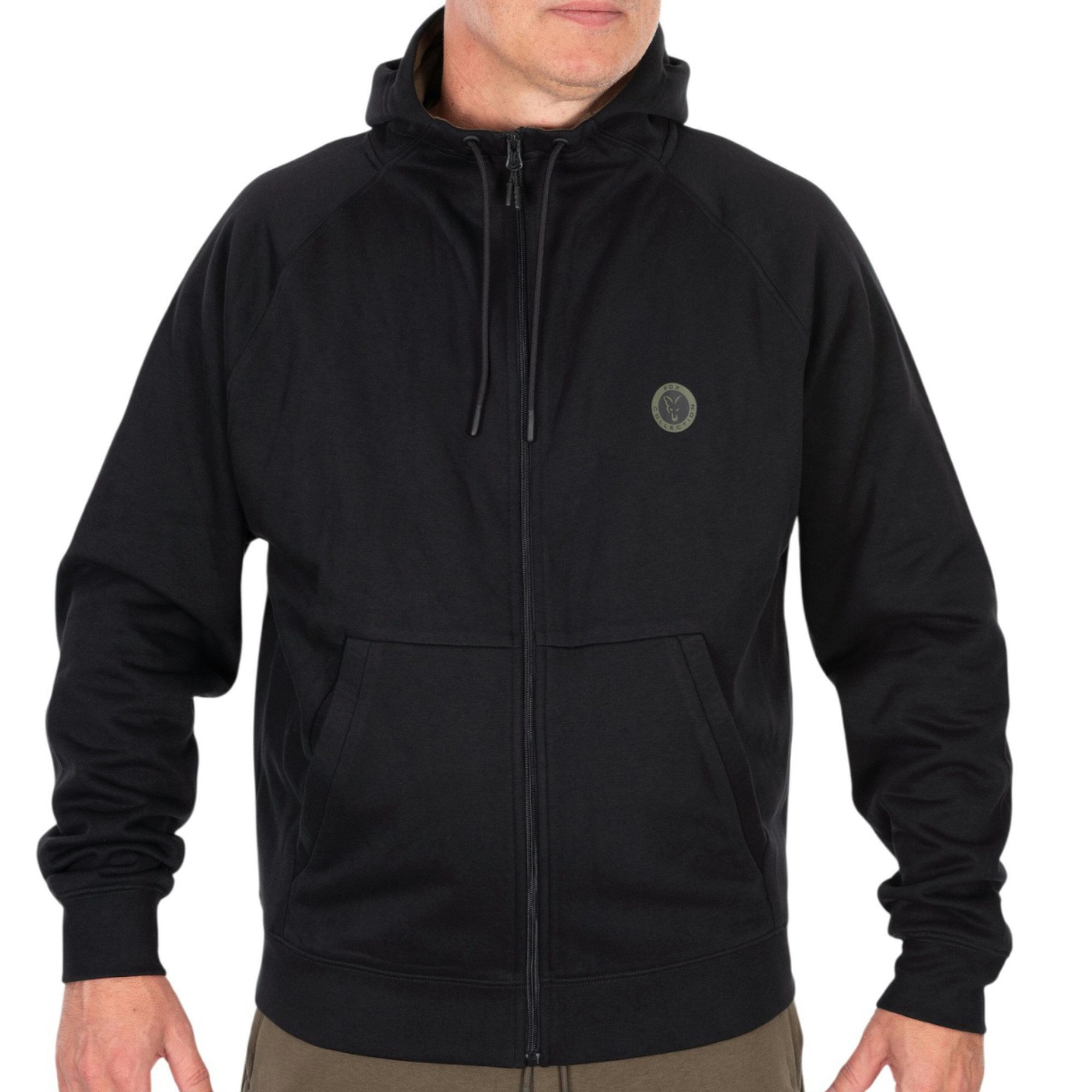 FOX International Kapuzenpullover Collection Zipped Hoody - Black