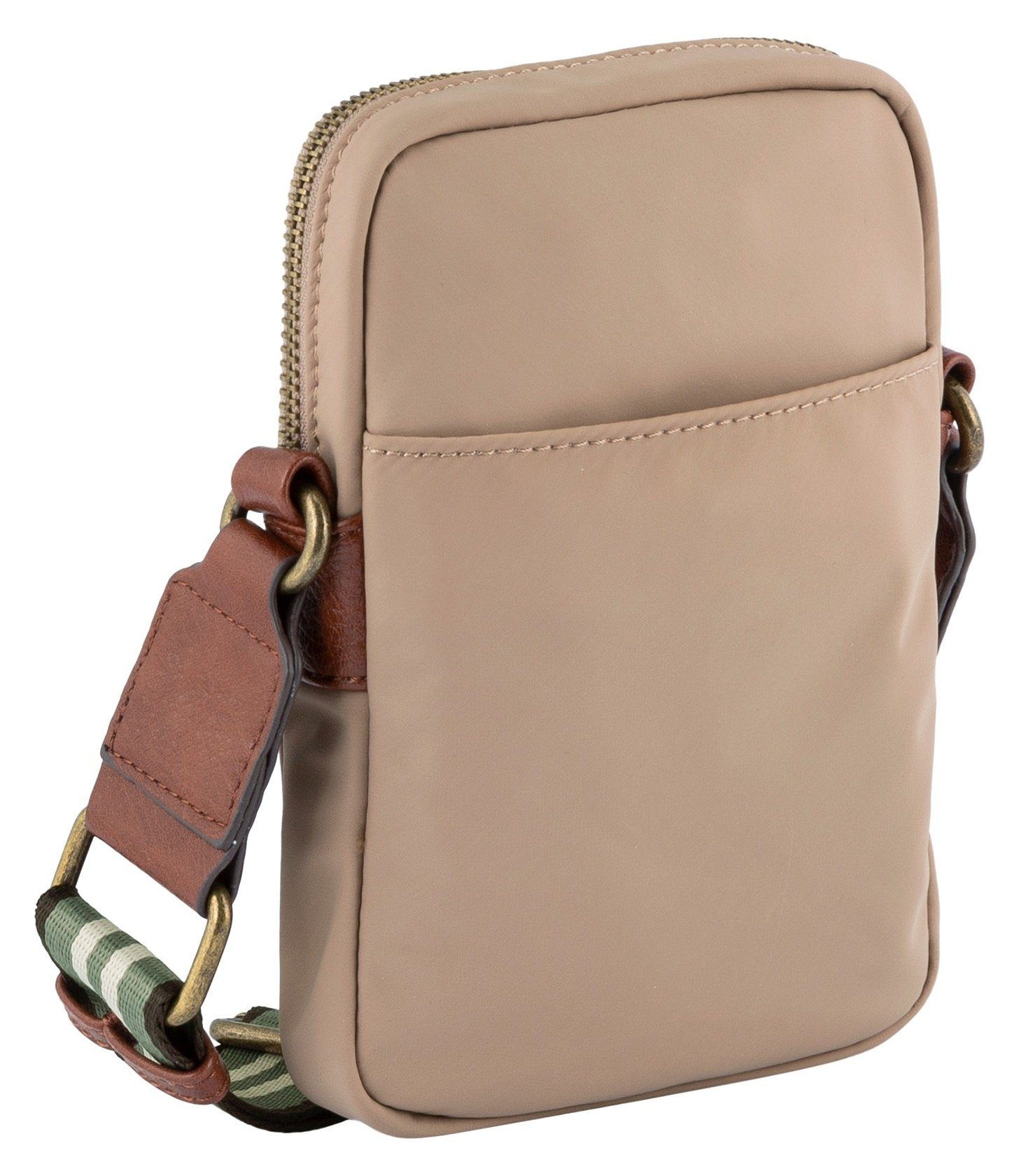 case, Umhängeriemen verstellbaren Handytasche beige mit camel phone Bari Mobile active