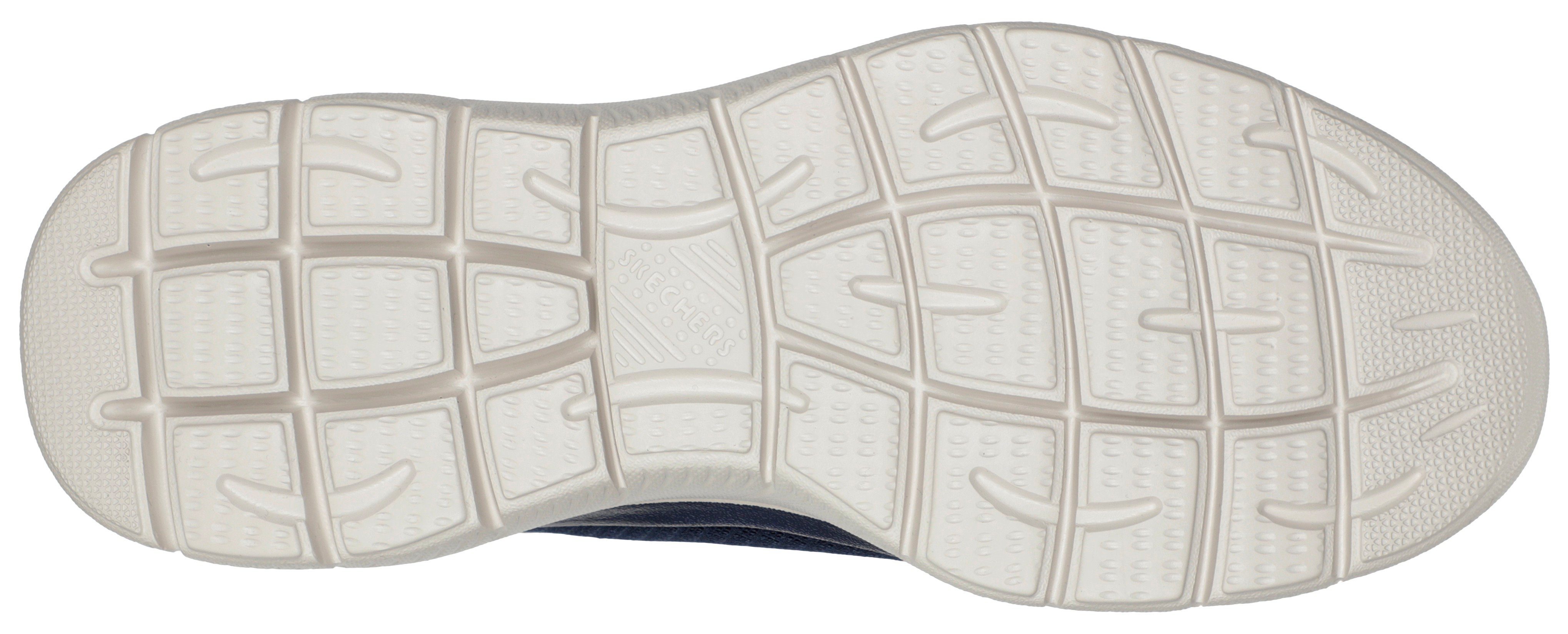 Skechers SUMMITS-HIGH RANGE Slip-On Sneaker, Freizeitschuh mit Slip Ins-Fersenpart für einen leichten Einstieg