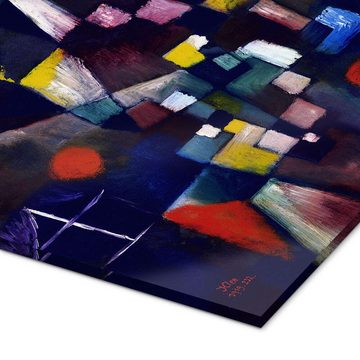Posterlounge Acrylglasbild Paul Klee, Der Vollmond, Malerei