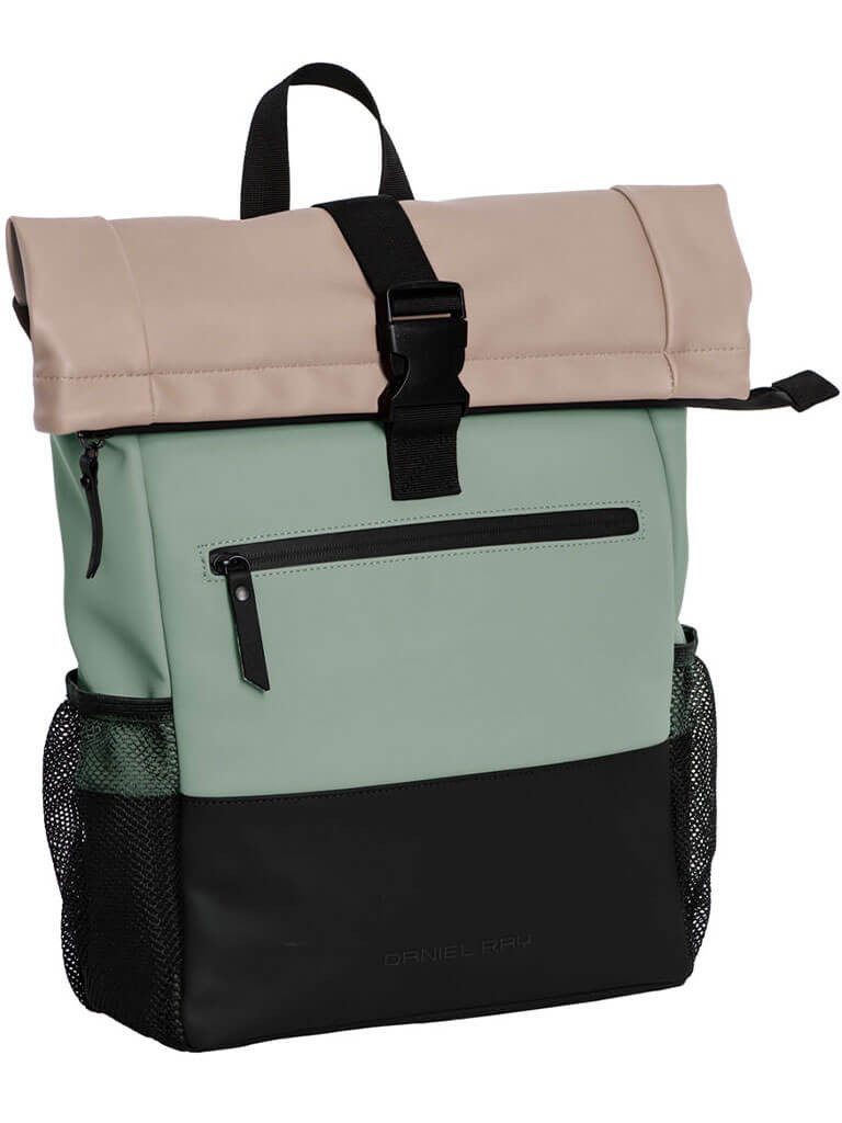 Daniel Ray Freizeitrucksack, Rolltop-Rucksack Portland mit Laptopfach - Rucksack Rolltop-Verschluss