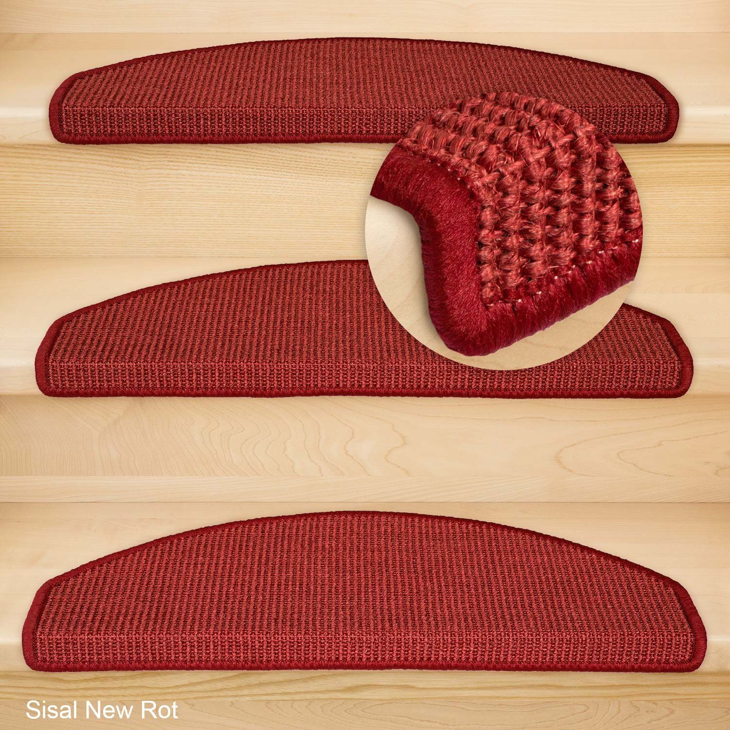 Metzker® Stufenmatte Stufenmatten Sisal New Halbrund günstig online kaufen