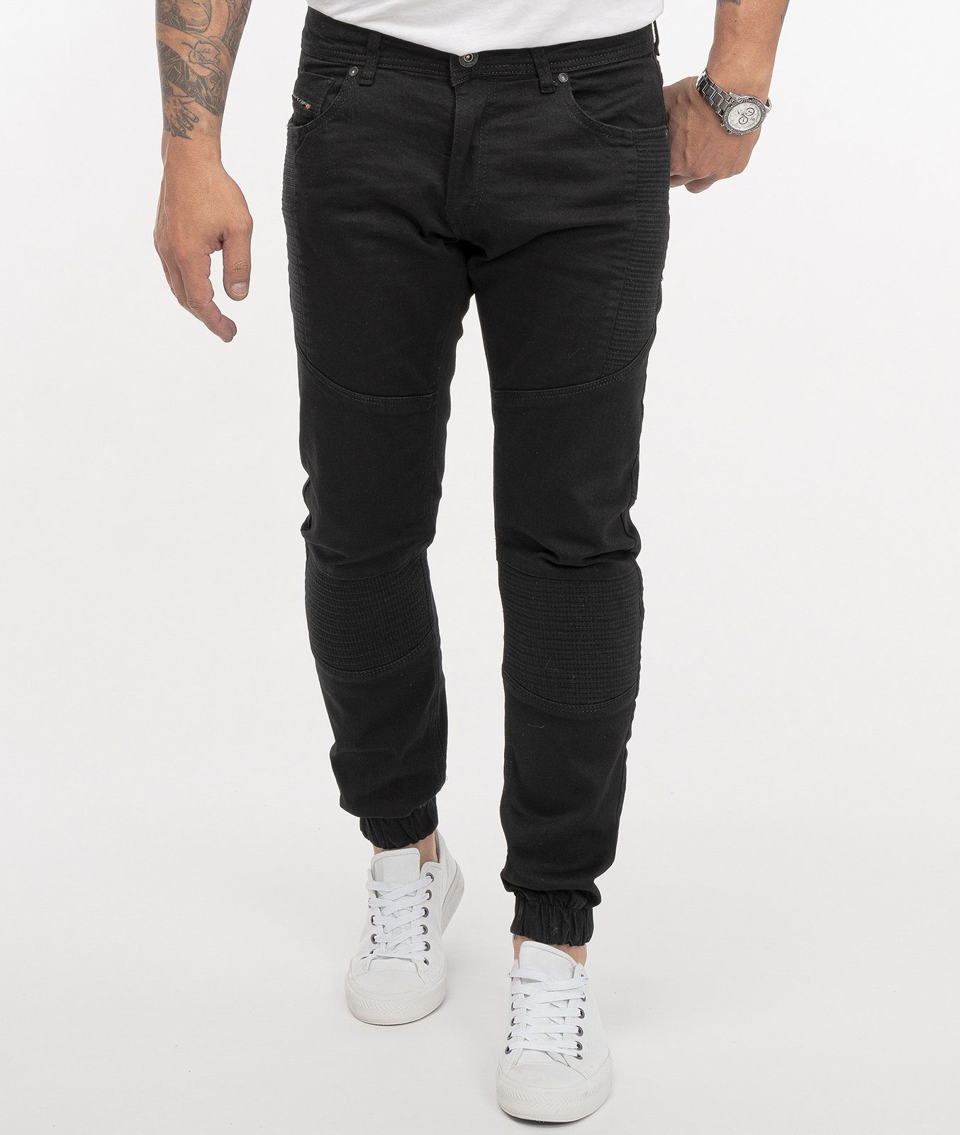 Rock Creek Tapered-fit-Jeans Herren Jeans Jogger-Style günstig online kaufen