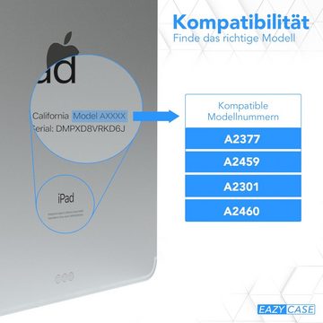 EAZY CASE Schutzfolie Schutzglas für iPad Pro 11" 3./4. Gen. (2021/2022), 11 Zoll Panzerglas Displayfolie Tabletschutz Glasfolie Kratzschutz