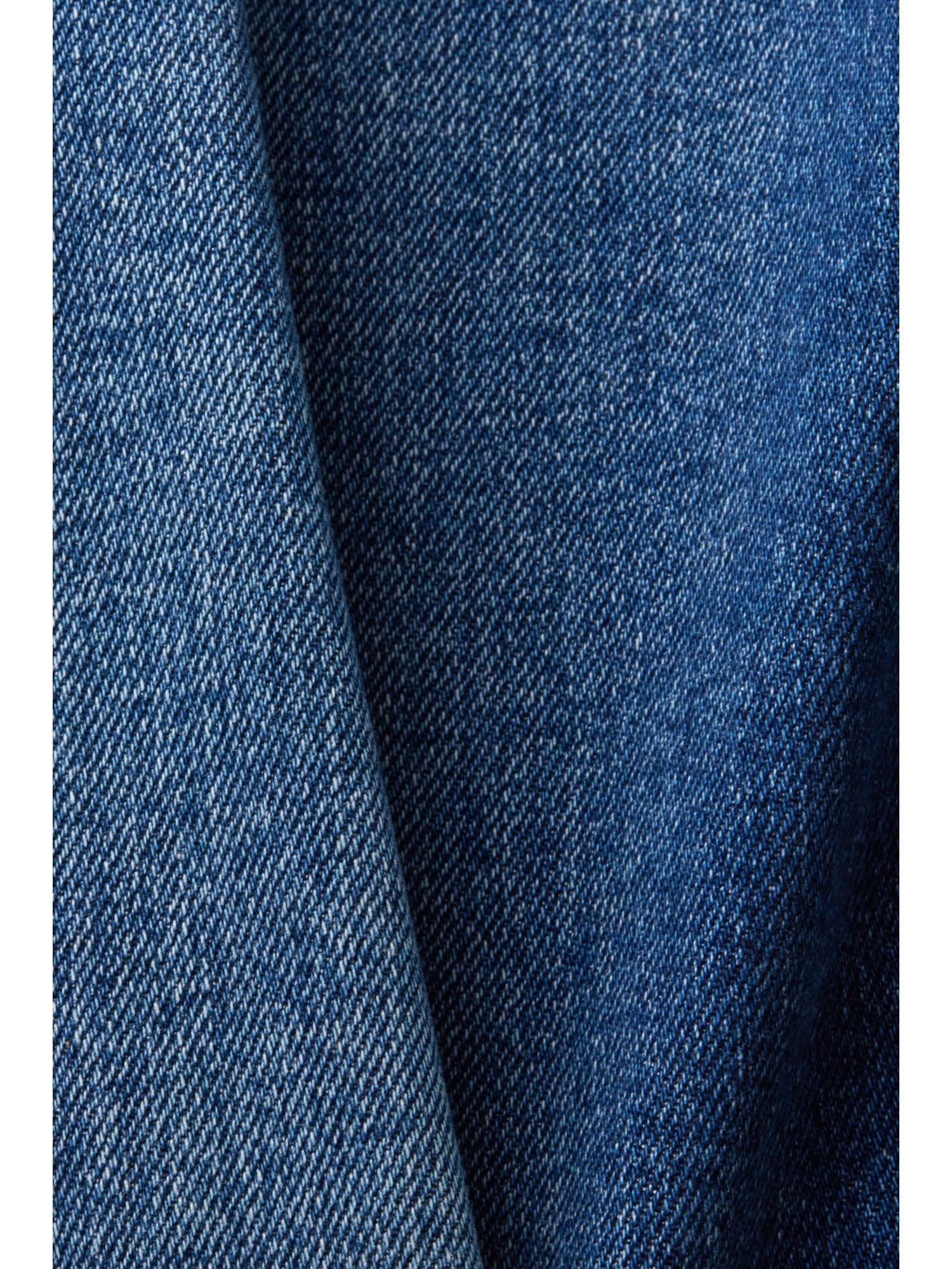 recycelter zulaufende mit Straight-Jeans Esprit Schmal Jeans Baumwolle