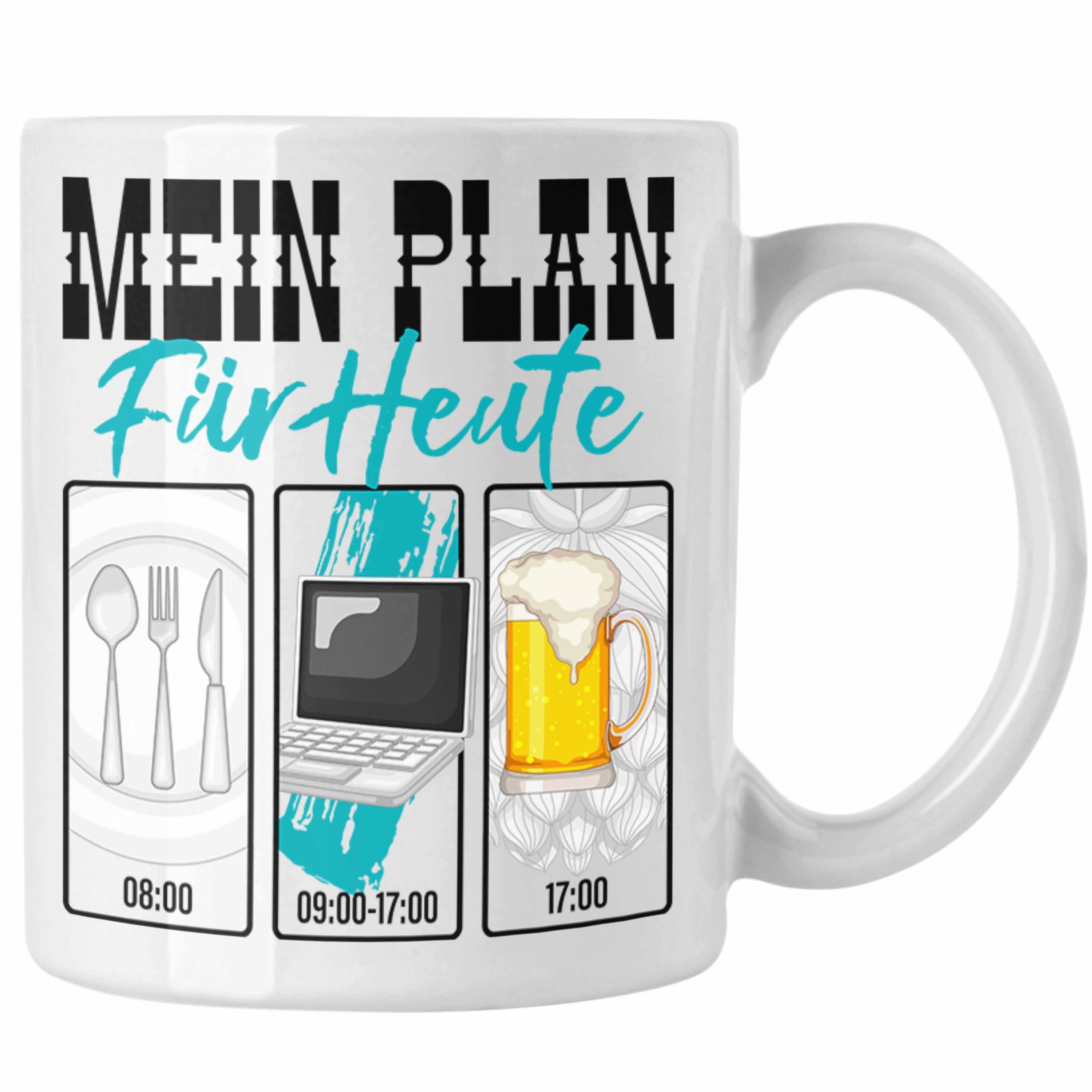 Heute Trendation Mein Programmierer Zeitplan Tasse Weiss S Für Plan IT Geschenkidee Techniker