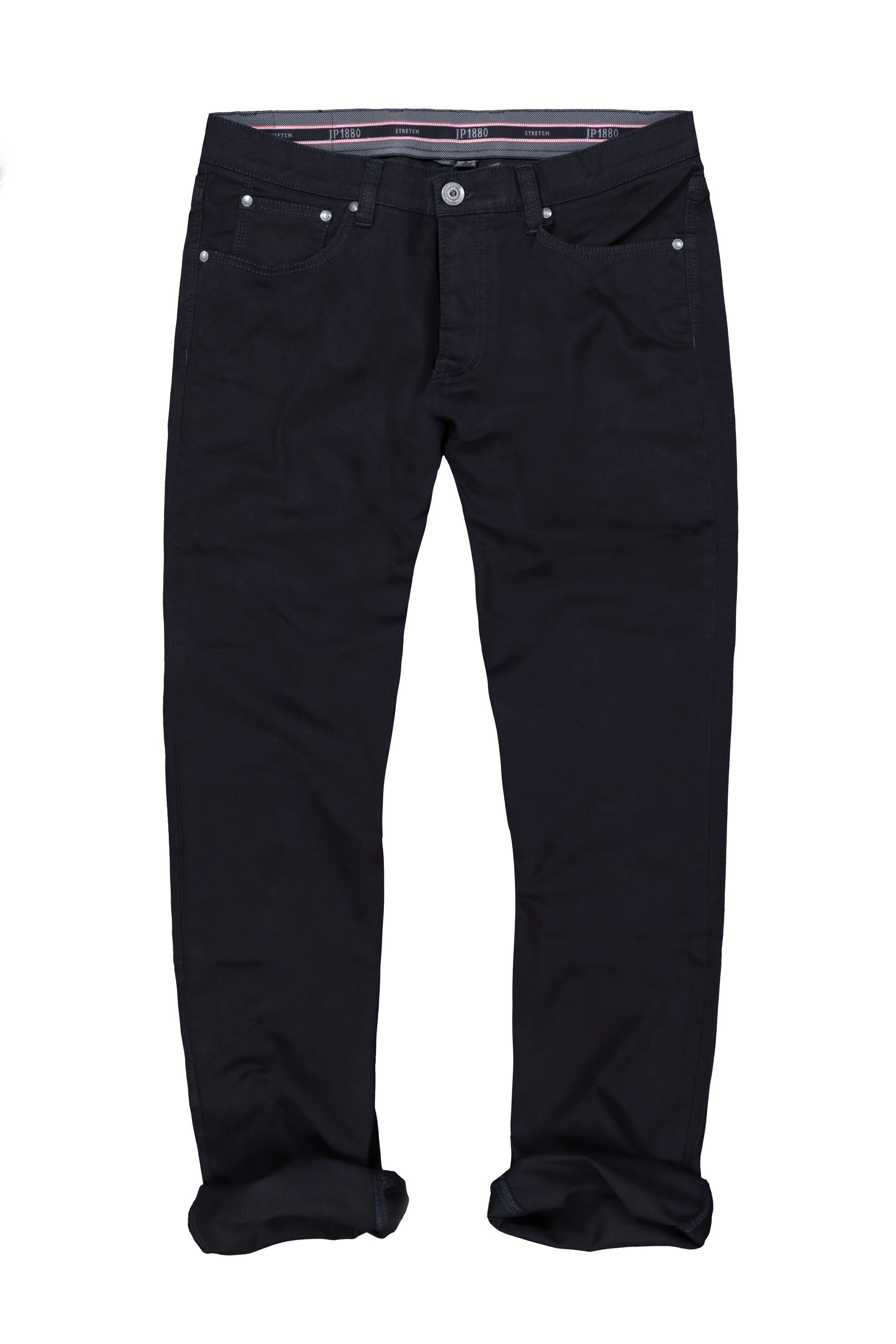 JP1880 Chinohose Twillhose Superblack-Färbung Komfortbund günstig online kaufen