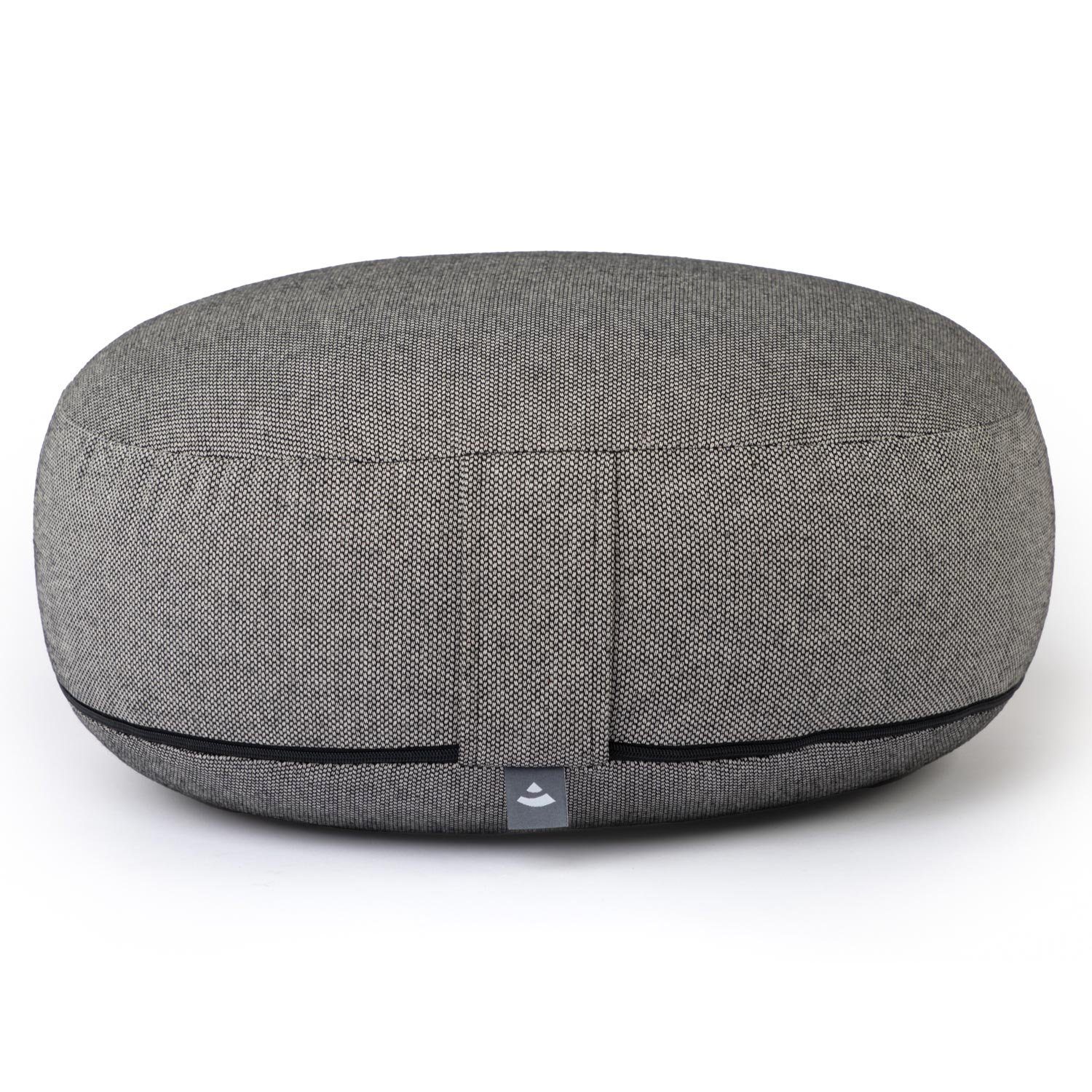 bodhi Meditationskissen BIG RONDO groß-flach Meditationskissen, CLASSIC dobby schwarz