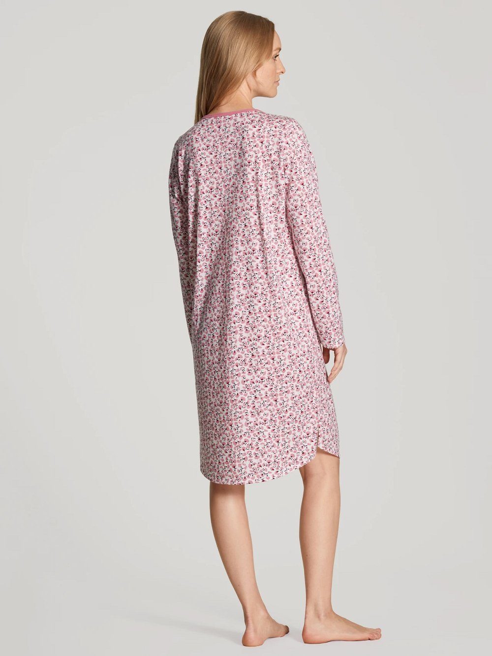 1 100% Stück) Nachthemd (1 Stück, rosa Kurzarm Nachthemd Calida 1-tlg., 37056 CALIDA Baumwolle