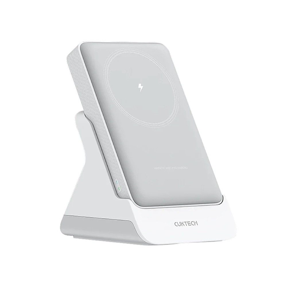 Cuktech Magnetladegerät Standfuß Powerbank 10000 mAh (1 St), 20W Laden, Magnethalterung, Ständer, 9-fach Schutz