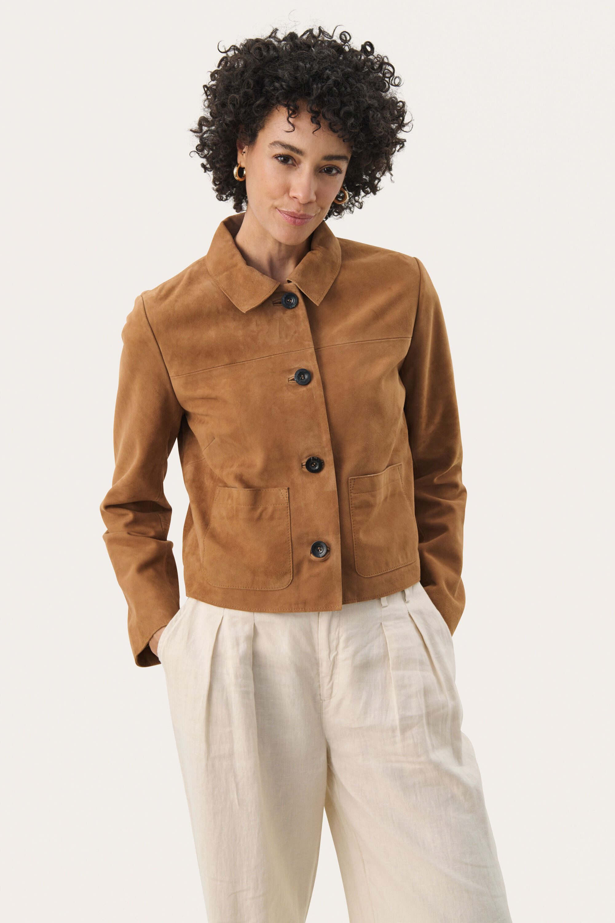 Part Two Lederjacke Lederjacke NemaPW günstig online kaufen