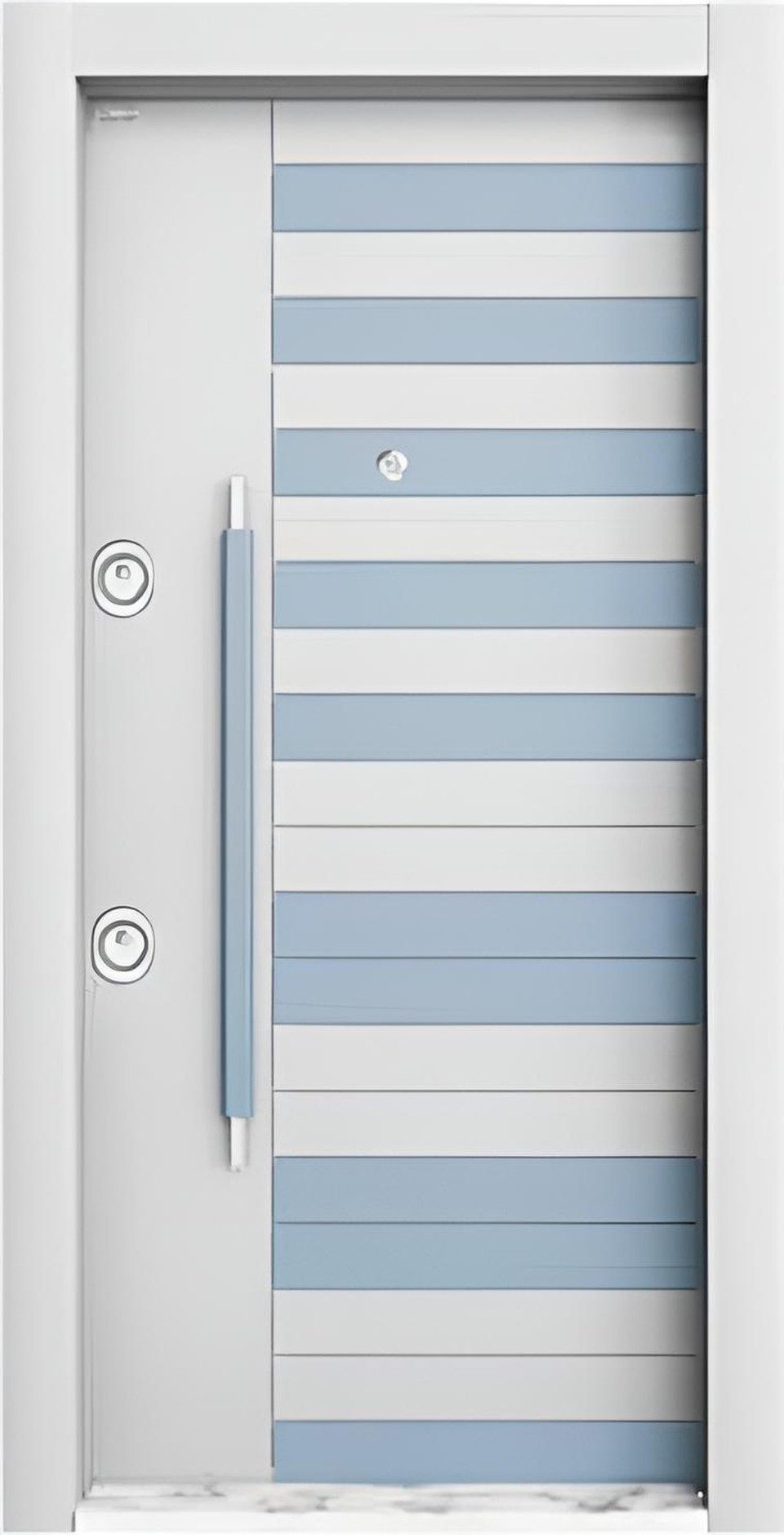 Xlmoebel Haustür Stilvolle Streifentür Designer Eingangstür Hoteltüren, Made in Europa