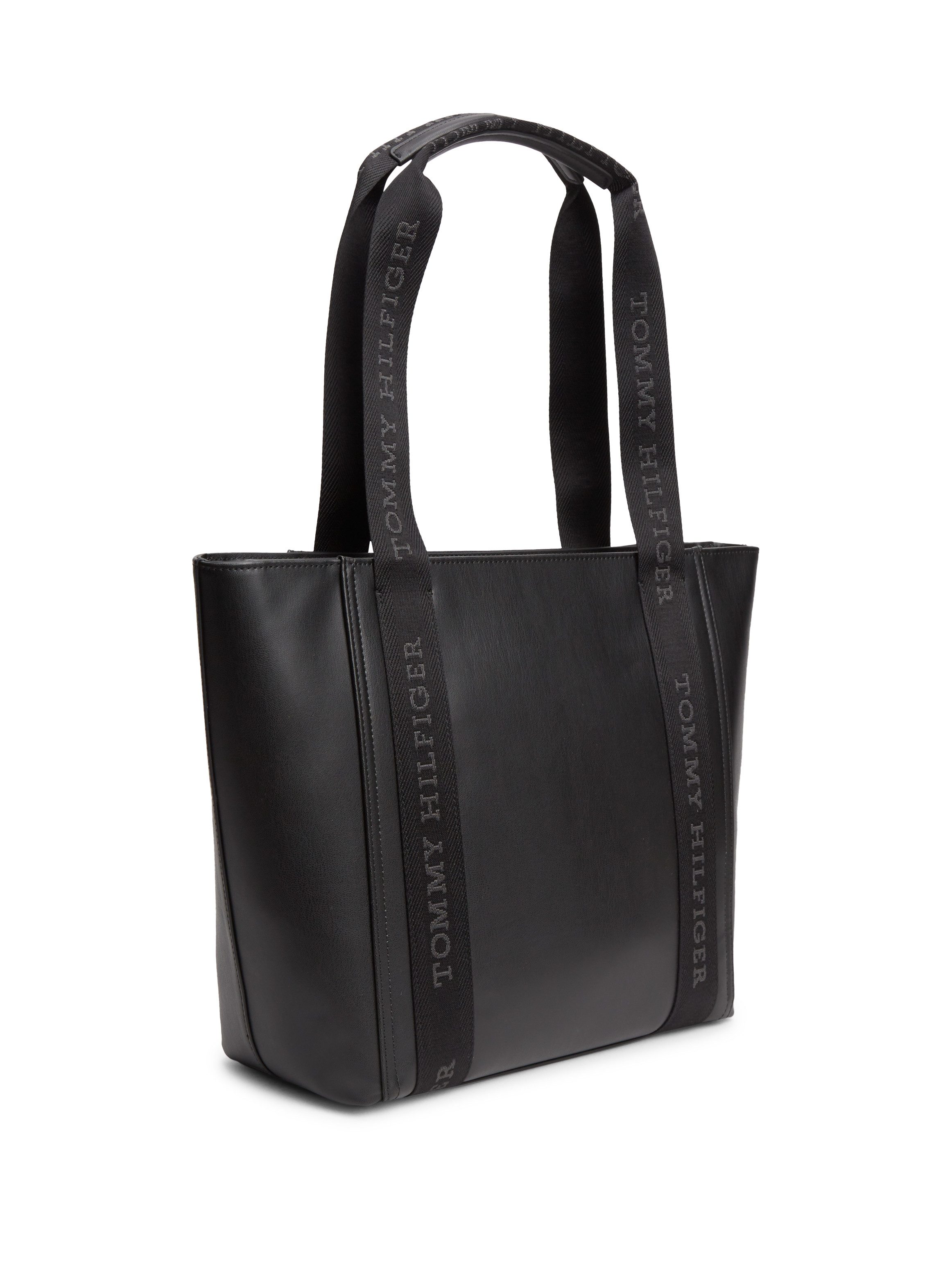 Tommy Hilfiger Tragetasche IM LATAM LOGO TOTE, Damen Schultertasche, Handtasche mit Logoschriftzug