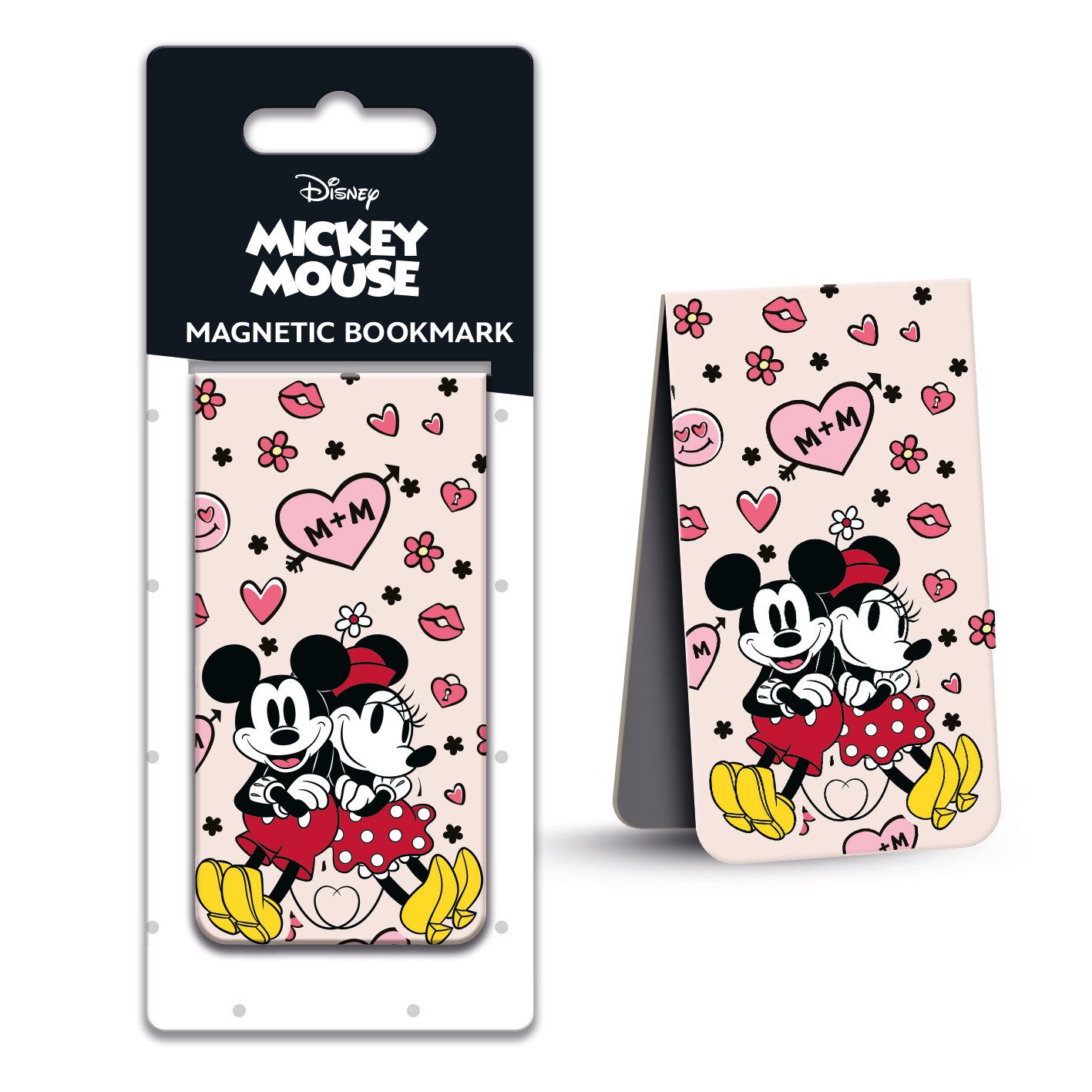 Magnet Mickey Mouse - M+M - magnetisches Lesezeichen