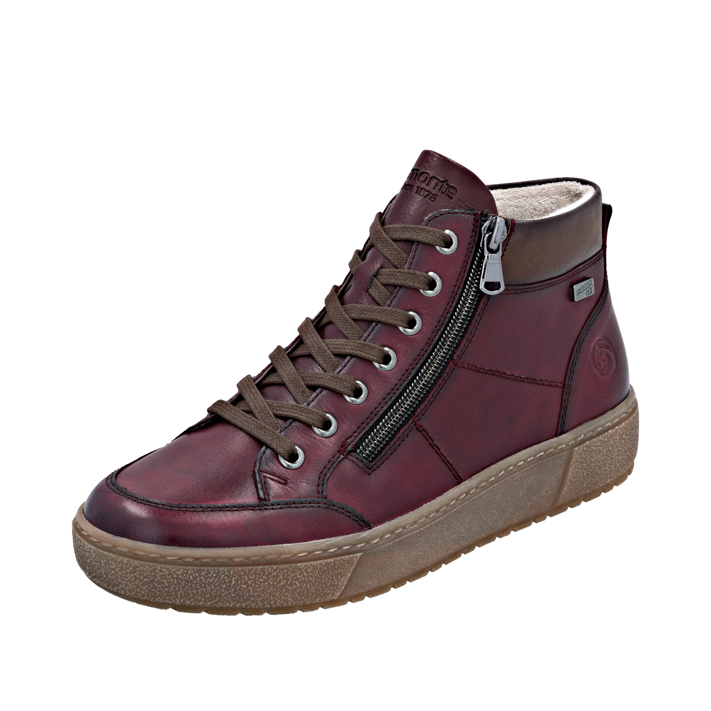 Remonte Plateausneaker Winterstiefelette, Casual Boots mit wasserabweisender TEX-Membran
