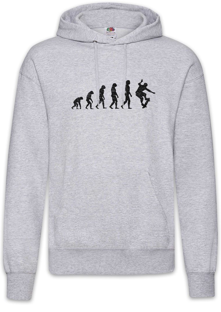 Urban Backwoods Hoodie Skater Evolution Herren Hoodie Skateboard Skate Or Skater Park Deck (1-tlg) Die Sk8 Skull Sport