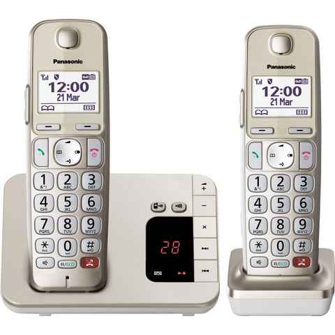 Panasonic KX-TGE262GN DECT-Telefon (Mobilteile: 2)