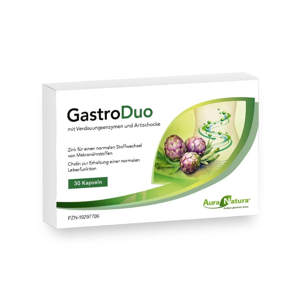 Aura Natura Aura Natura® GastroDuo - Mariendistel Kapseln mit Artischocke Kapsel