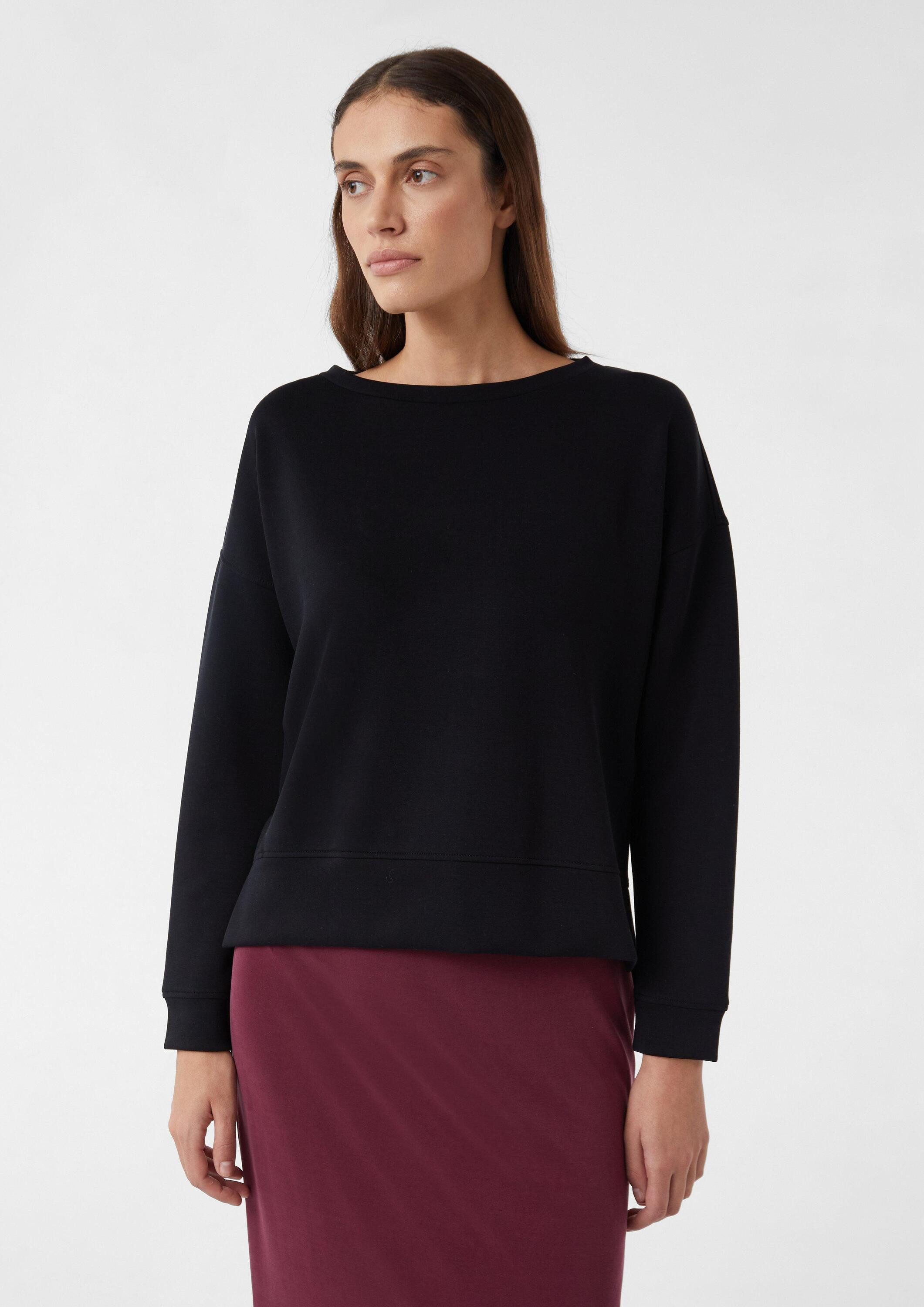 comma Sweatshirt Sweatshirt Weiches Sweatshirt mit günstig online kaufen