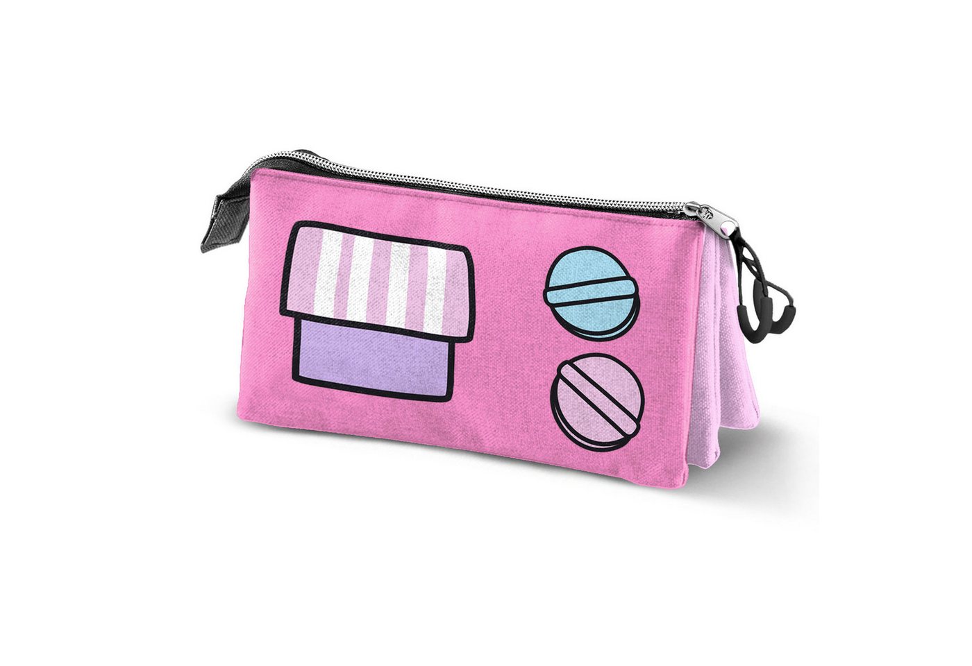 Thumbnail - Karactermania Federmäppchen Sanrio Hello Kitty Stiftemäppchen Schlampermäppchen Mäppchen, 3 Fächer