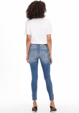 ONLY Ankle-Jeans ONLBLUSH MID SK ANK ZIP DNM