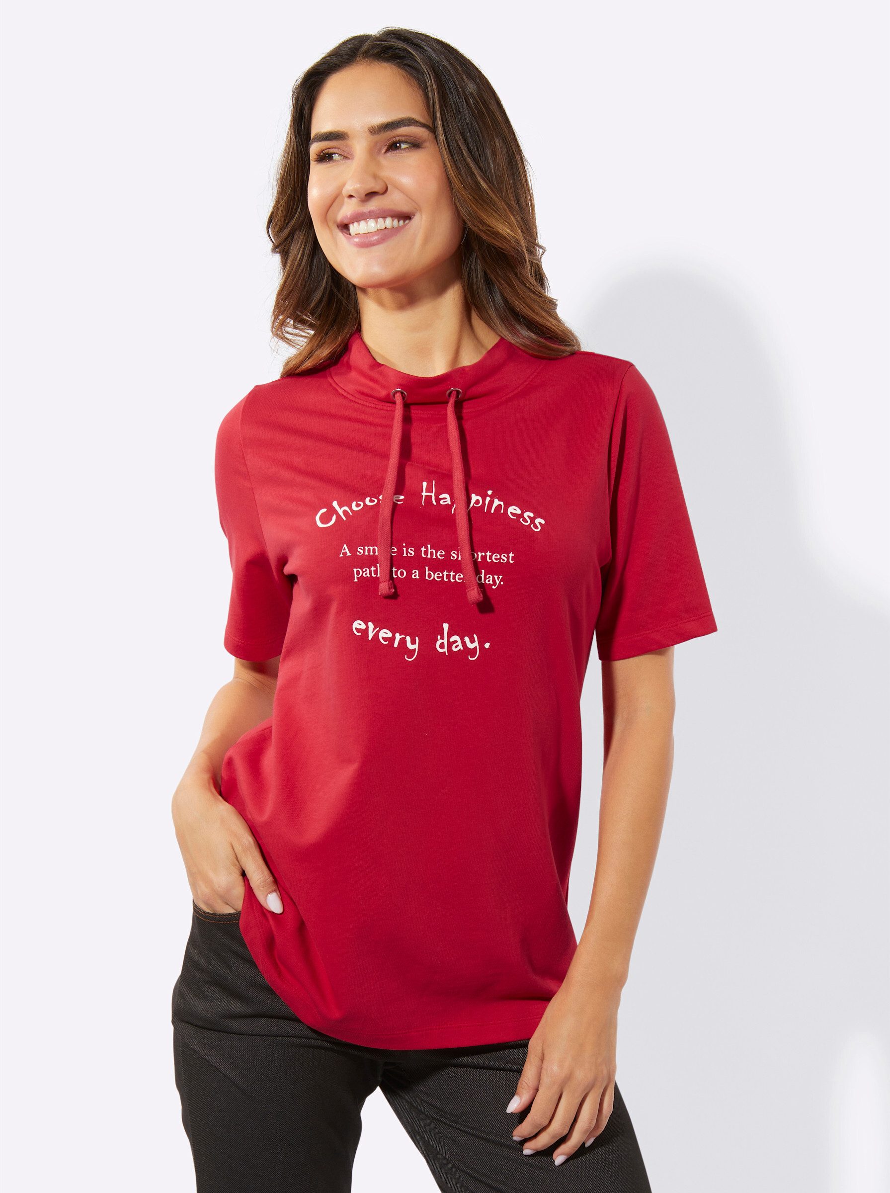 Sieh an! Trainingsshirt Freizeitshirt Kurzarm