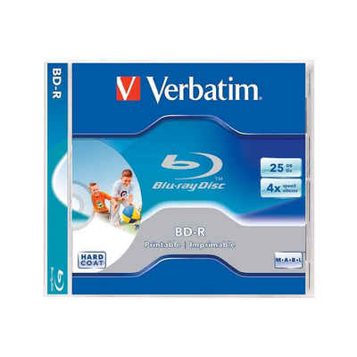 Verbatim Blu-ray-Rohling Blu-ray BD-R, 25 GB